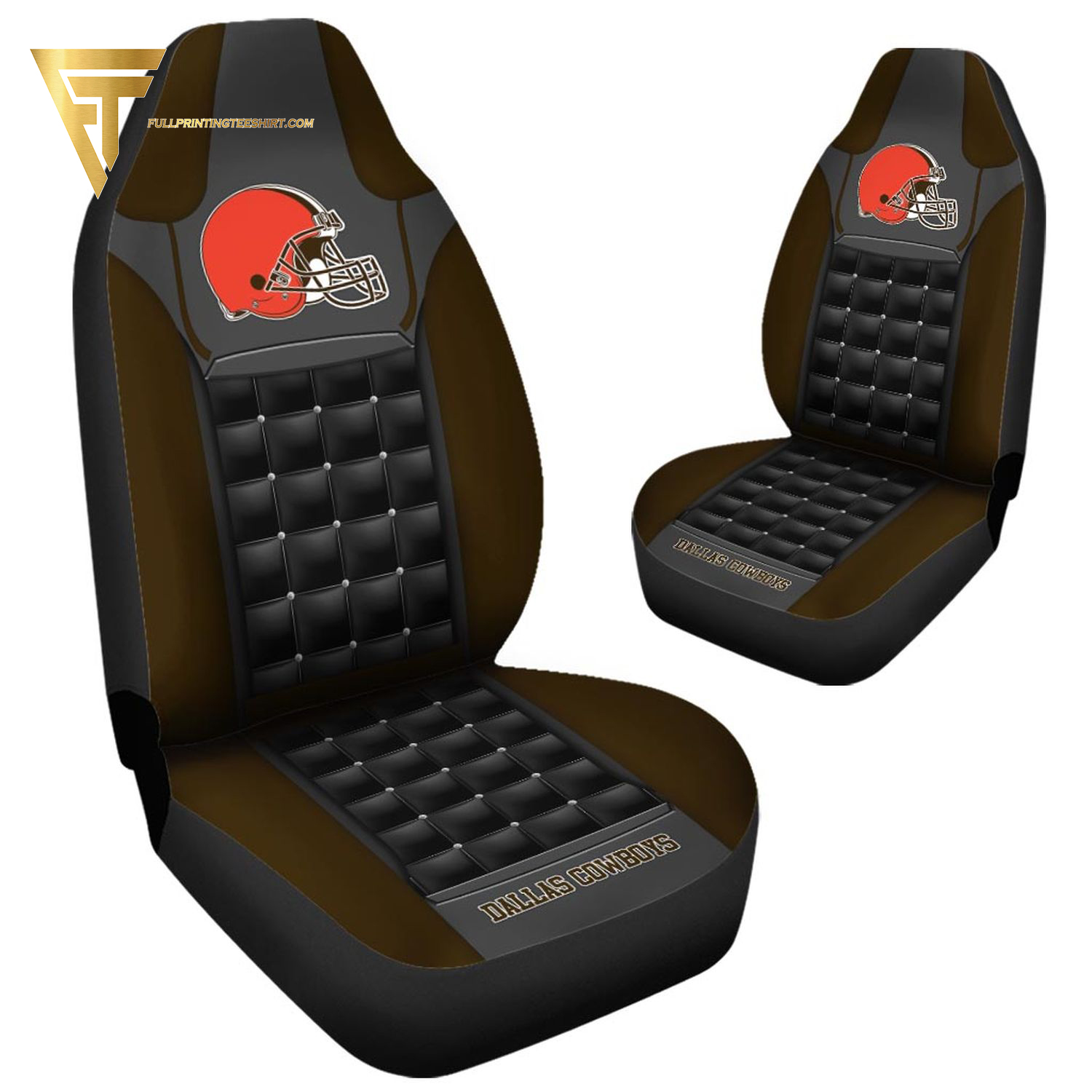 Cleveland Browns Football Team Car Seat