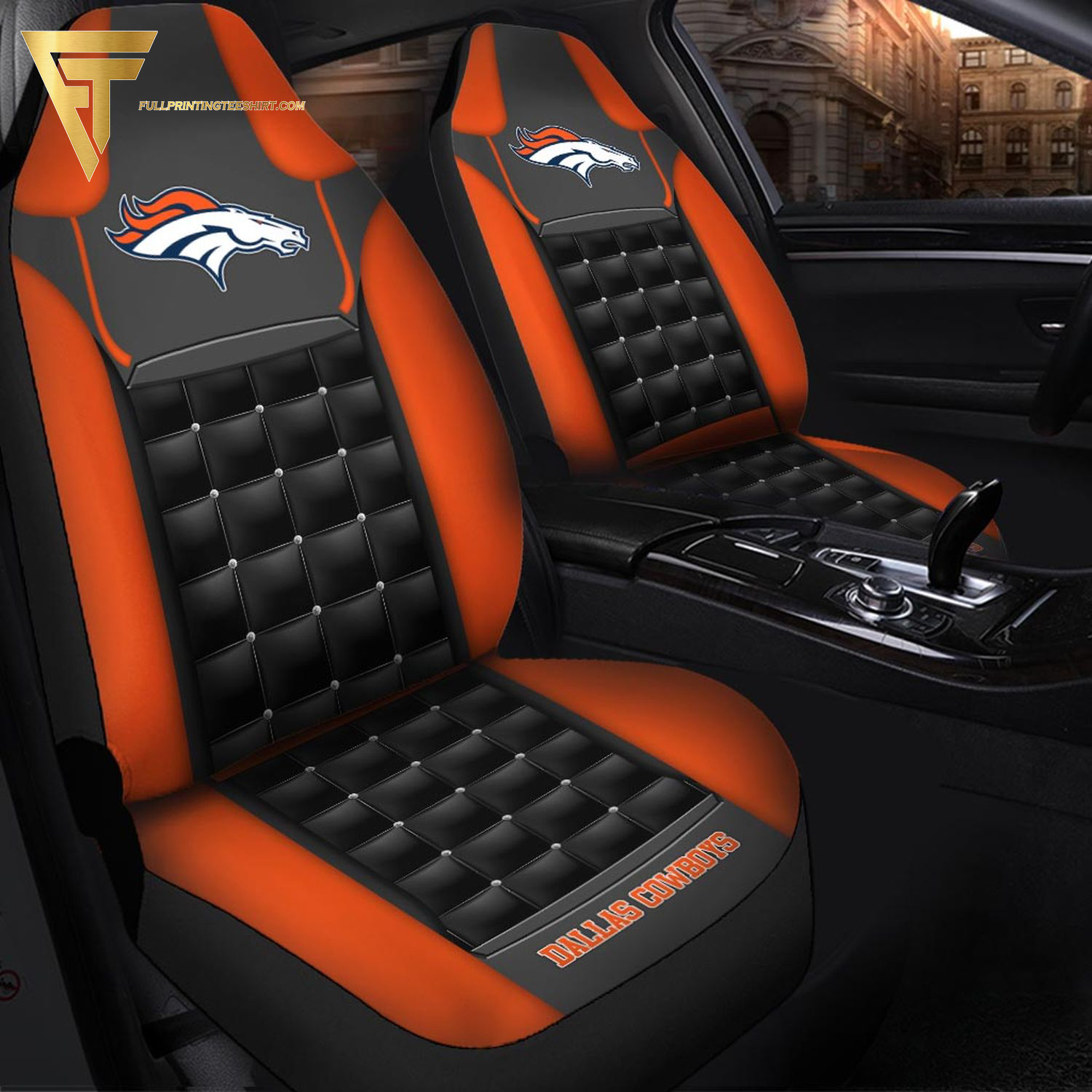 Denver Broncos Football Team Car Seat