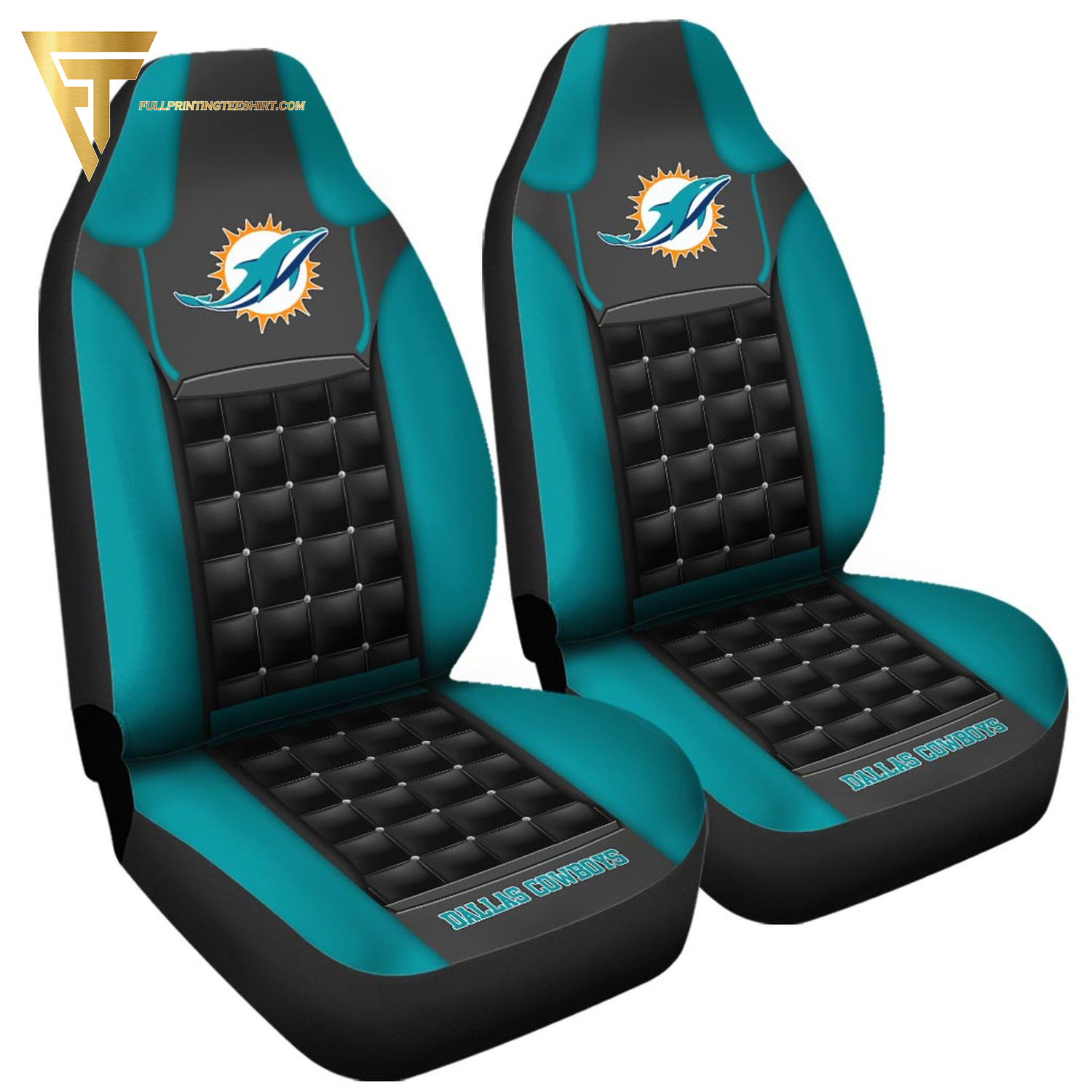 Miami Dolphins Football Team Car Seat