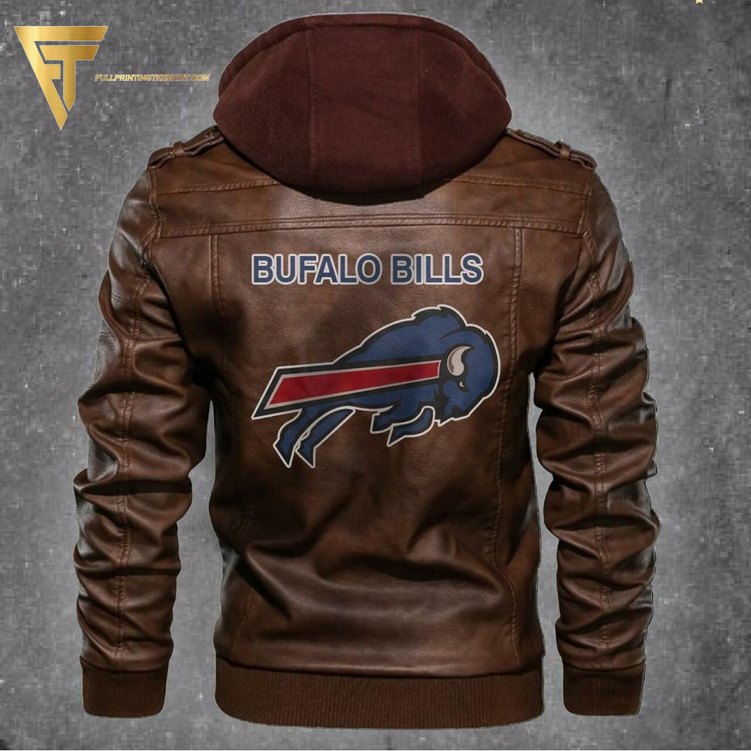 NFL Buffalo Bills Football Team Leather Jacket