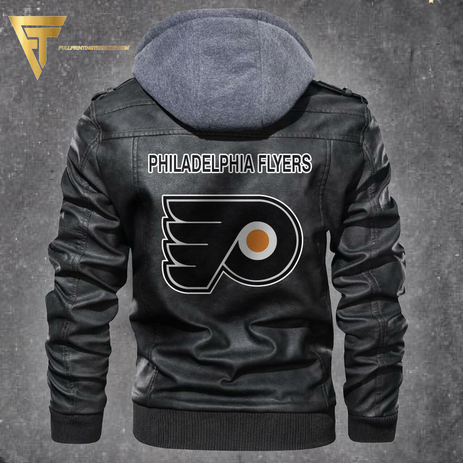 National Hockey League Philadelphia Flyers Leather Jacket