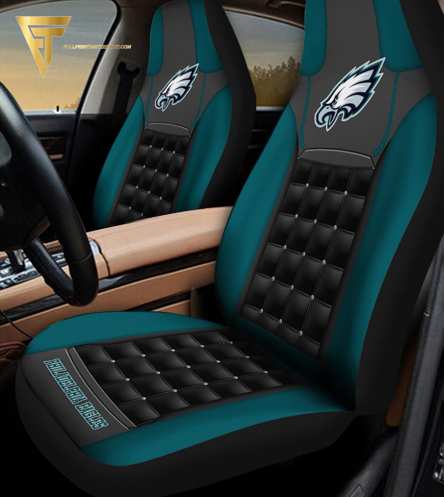 Philadelphia Eagles Football Team Car Seat
