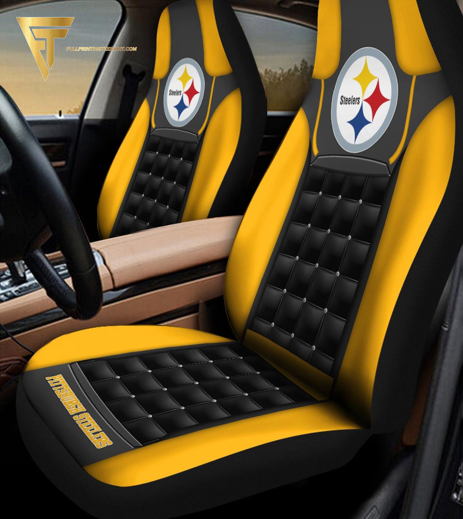 Pittsburgh Steelers Football Team Car Seat