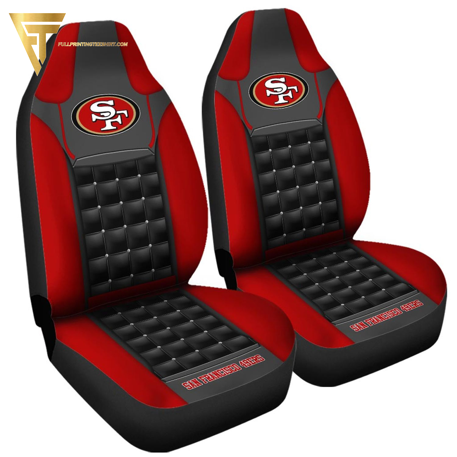 San Francisco 49ers Football Team Car Seat