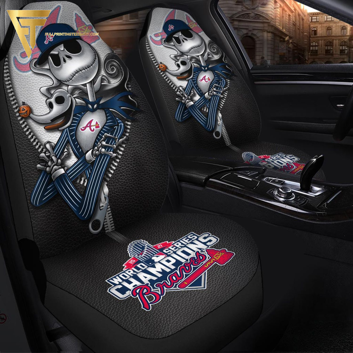 Sport Atlanta Braves 2021 World Series Champions Car Seat