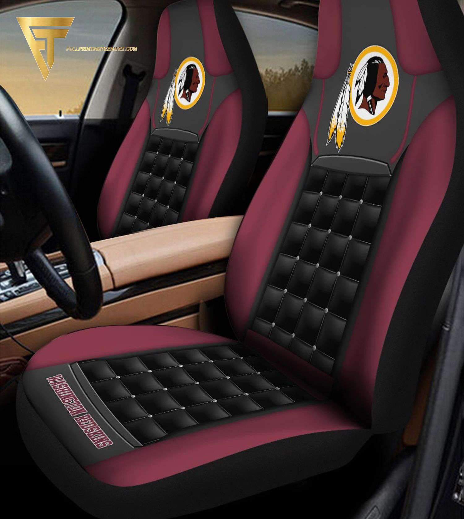 Washington Redskins Football Team Car Seat