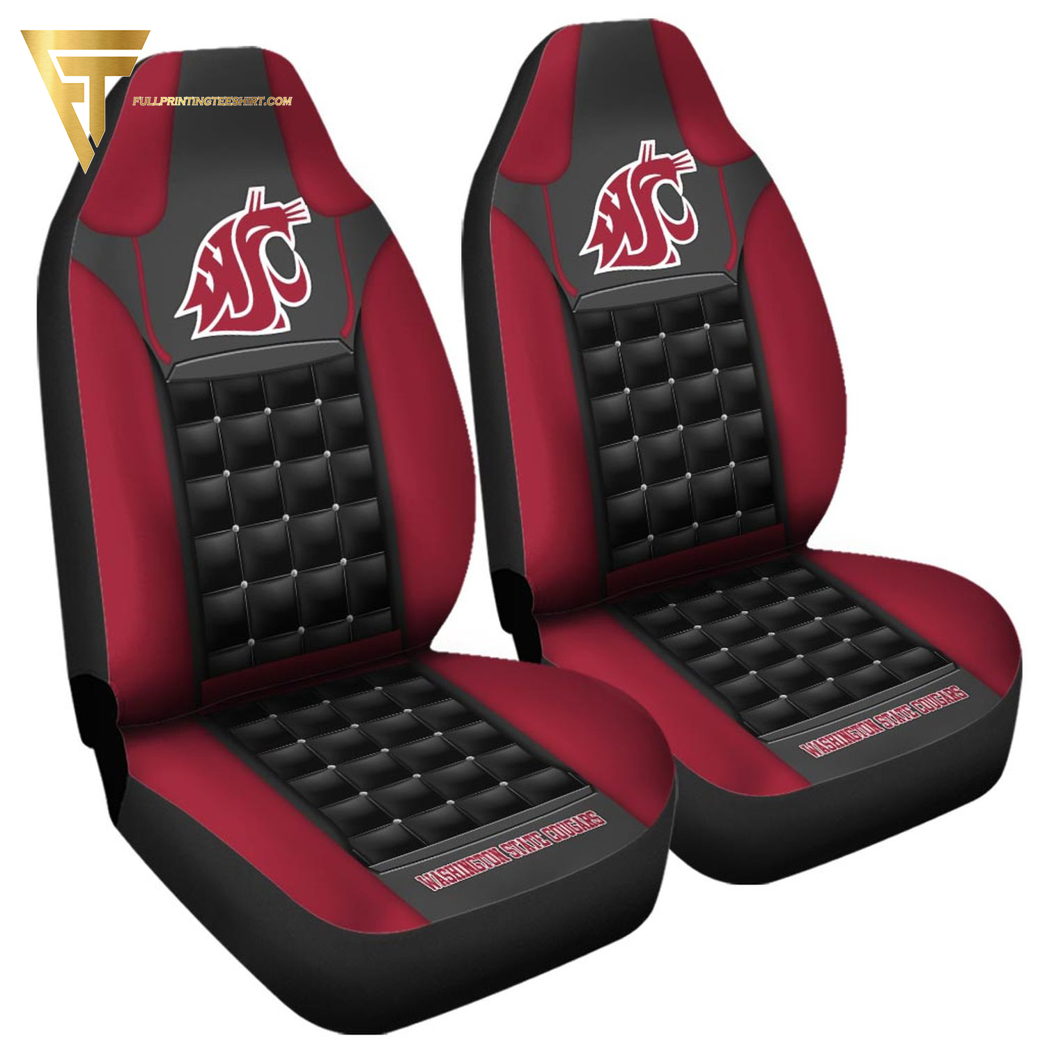 Washington State Cougars Sports Team Car Seat
