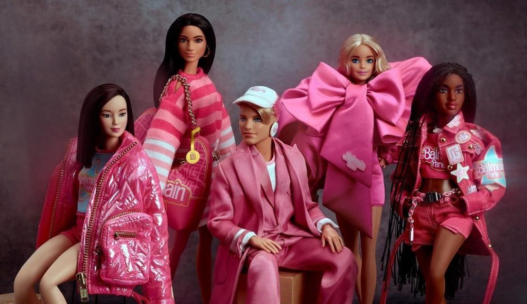 Balmain brings barbie into the digital age with nft