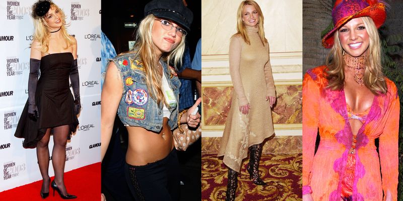 Britney Spears the immortal monument of y2k fashion style