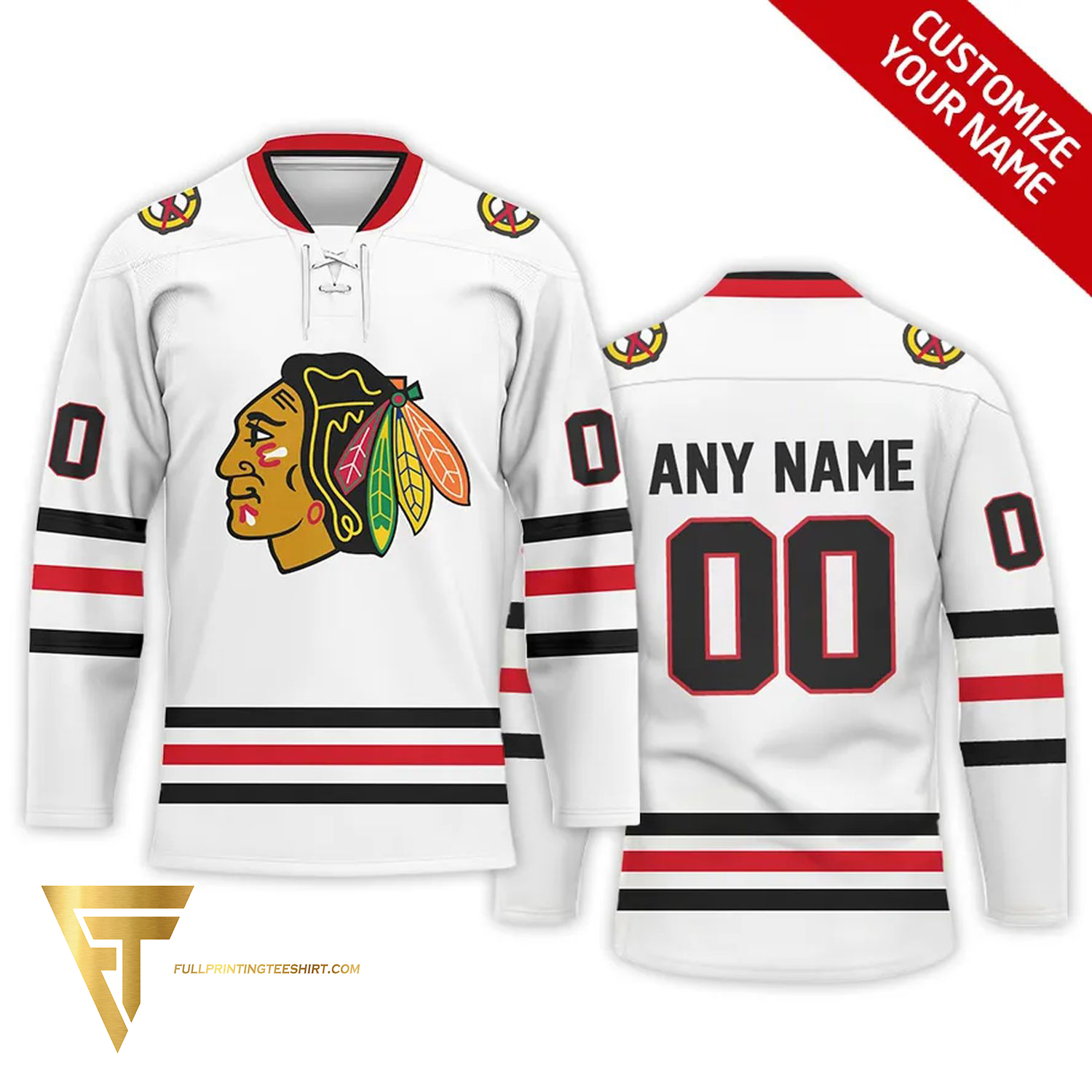 Personalized Chicago BlackHawks 2022 St Patrick Day Hockey Jersey - LIMITED  EDITION
