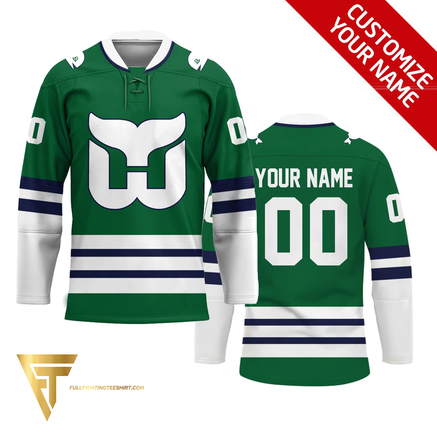 Hartford Whalers Home Uniform - National Hockey League (NHL