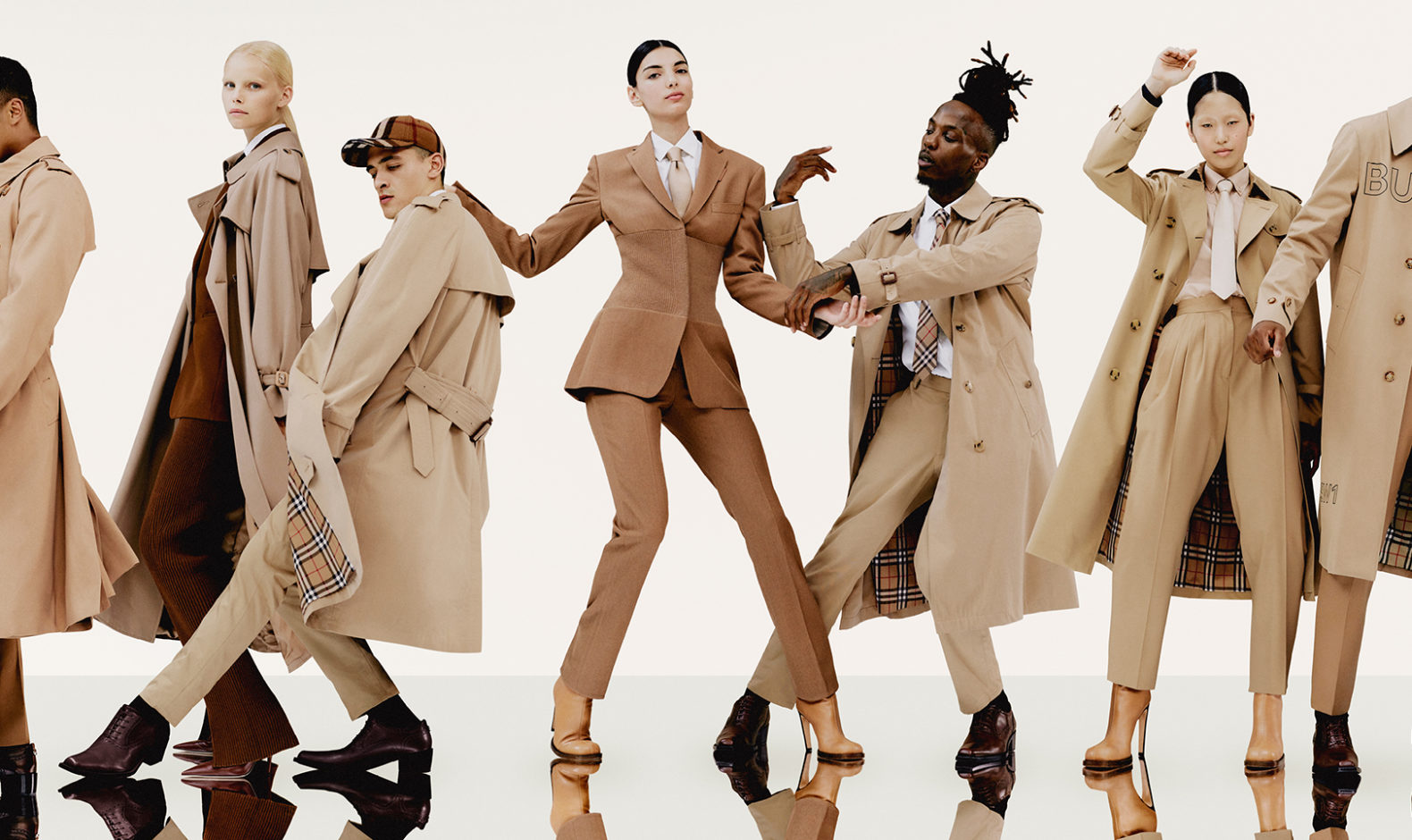 Burberry spring summer 2022 collection the marriage of sensuality and youthful, mischievous spirit