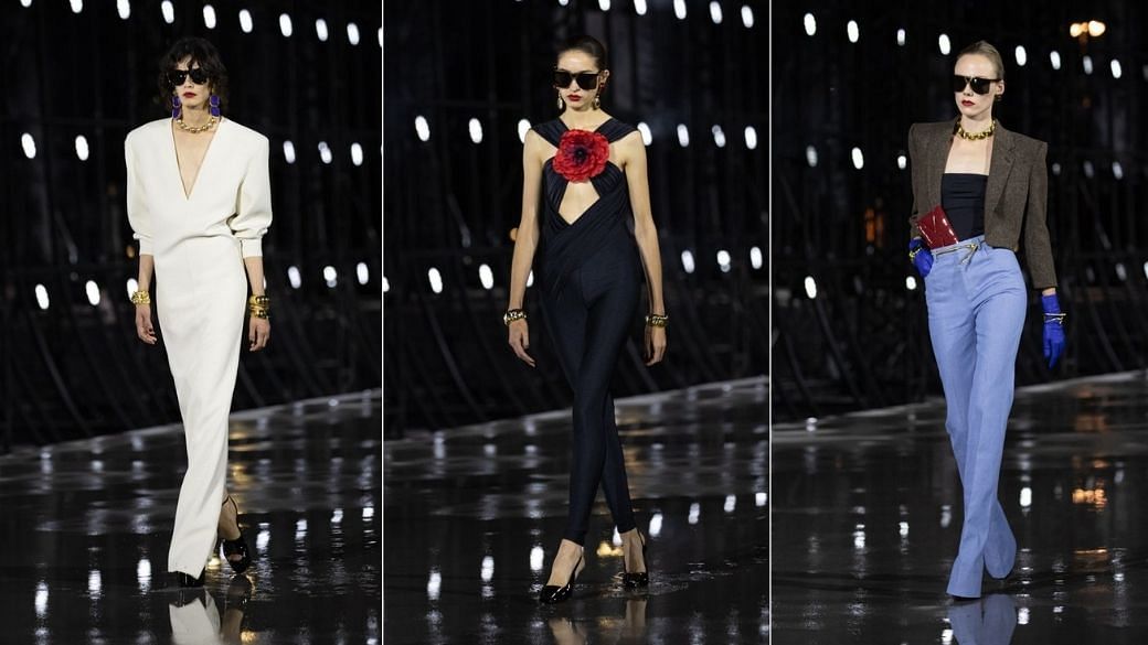 Saint laurent spring summer 2022 collection a breath of fresh air for yves saint laurent's legacy of the 60s and 80s