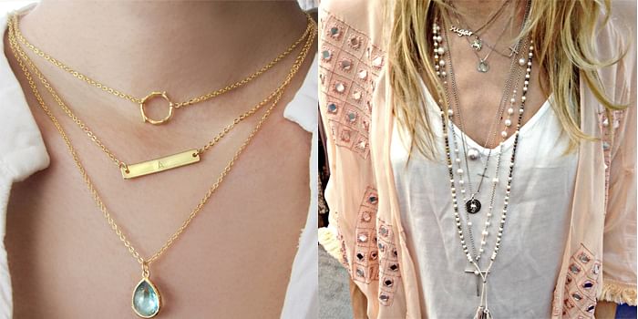 9 secrets to layering trendy, no-fuss necklaces
