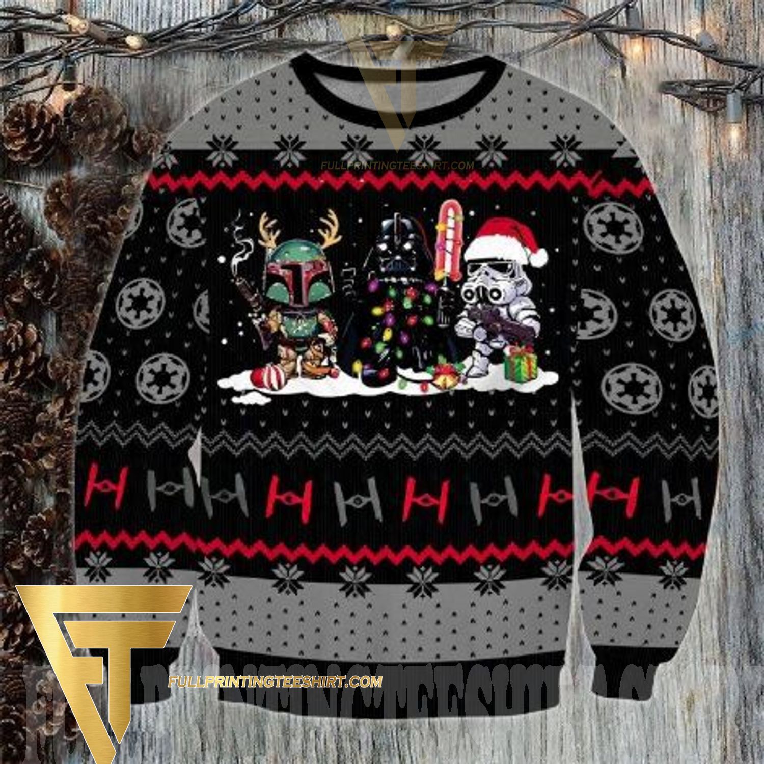 Colorado Avalanche Grateful Dead Christmas Knitting Pattern Ugly Sweater