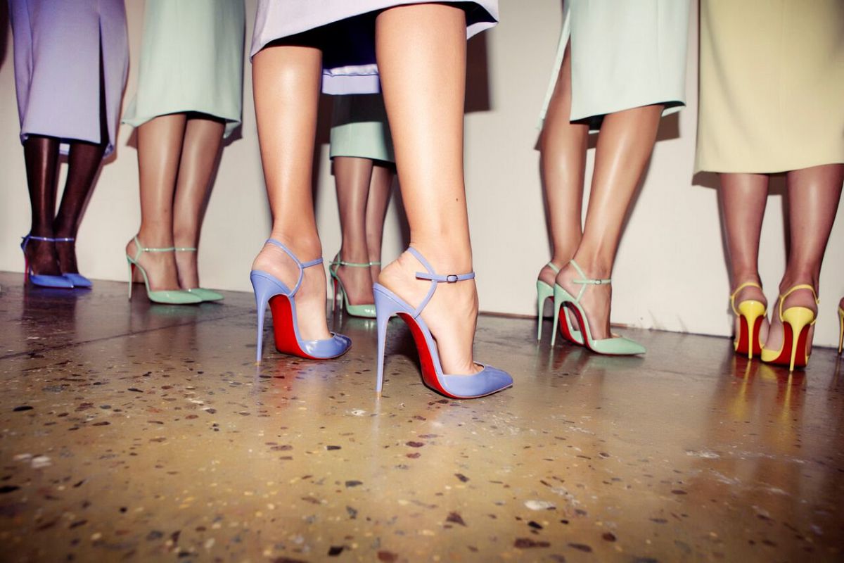 Legendary color: Christian Louboutin's red soles