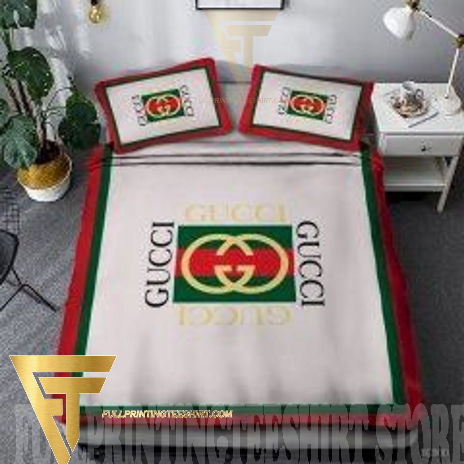 Top-selling item] Gucci 20 Bedding Sets Bedroom Luxury Brand Bedding
