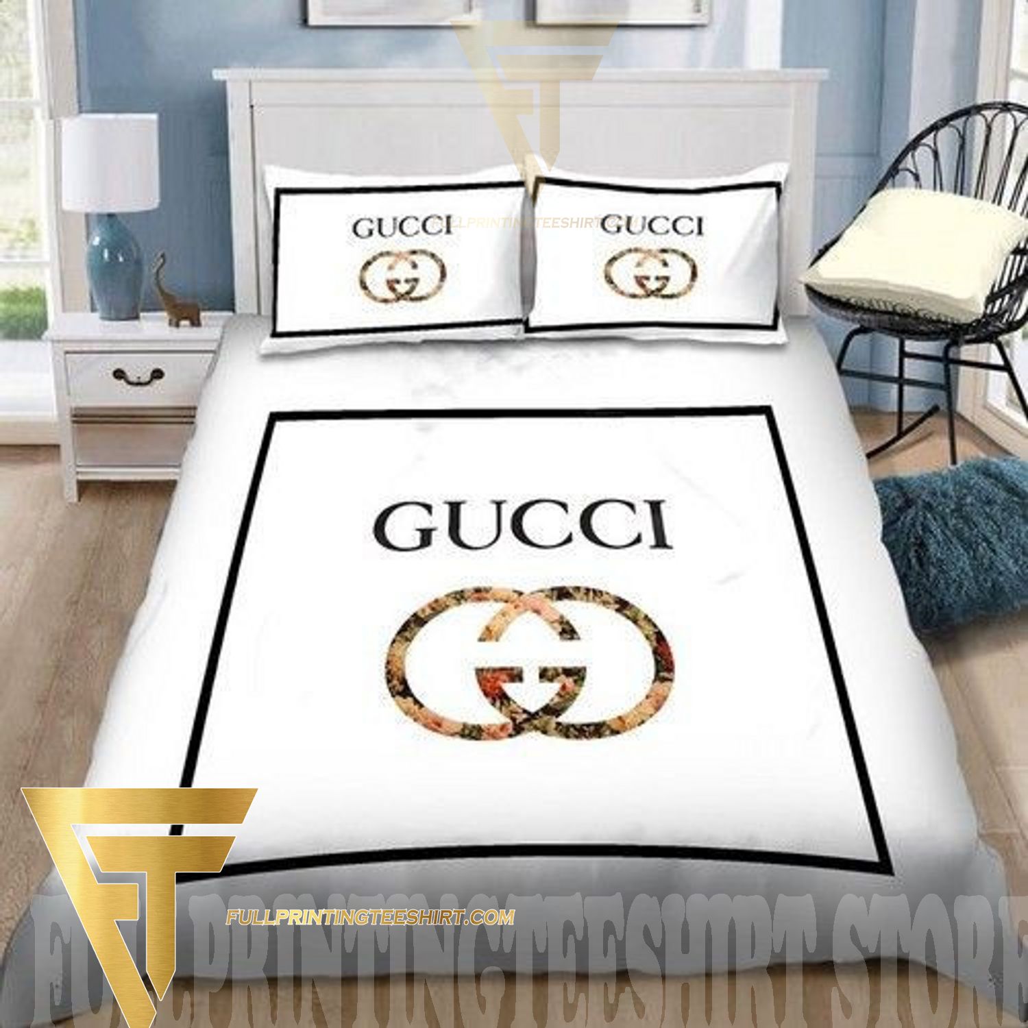 Top-selling item] Gucci 22 Bedding Sets Bedroom Luxury Brand Bedding