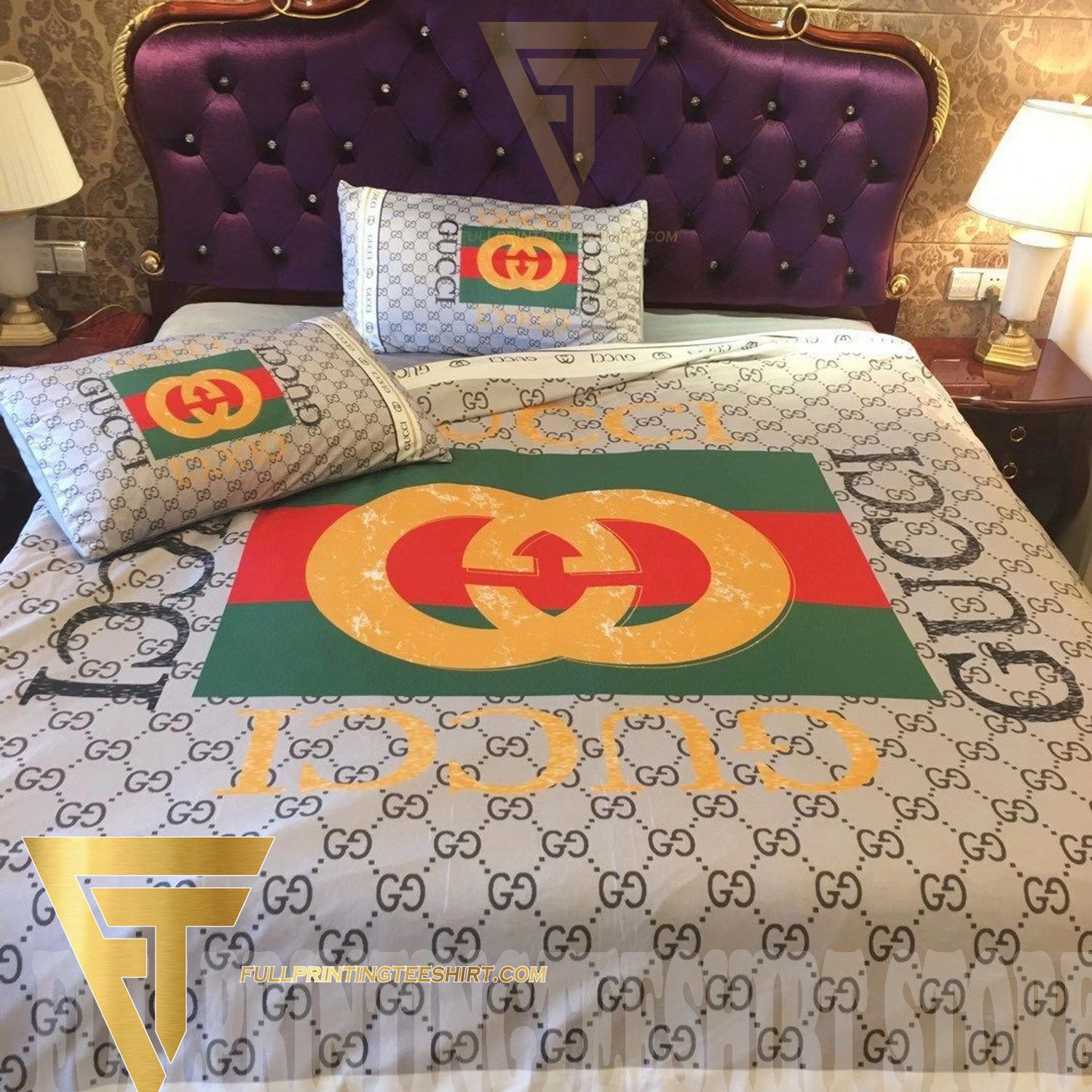 Hacer deporte Condensar Descortés Top-selling item] Gucci Type 106 Luxury Brand Home Decor Duvet Cover Bedroom  Sets