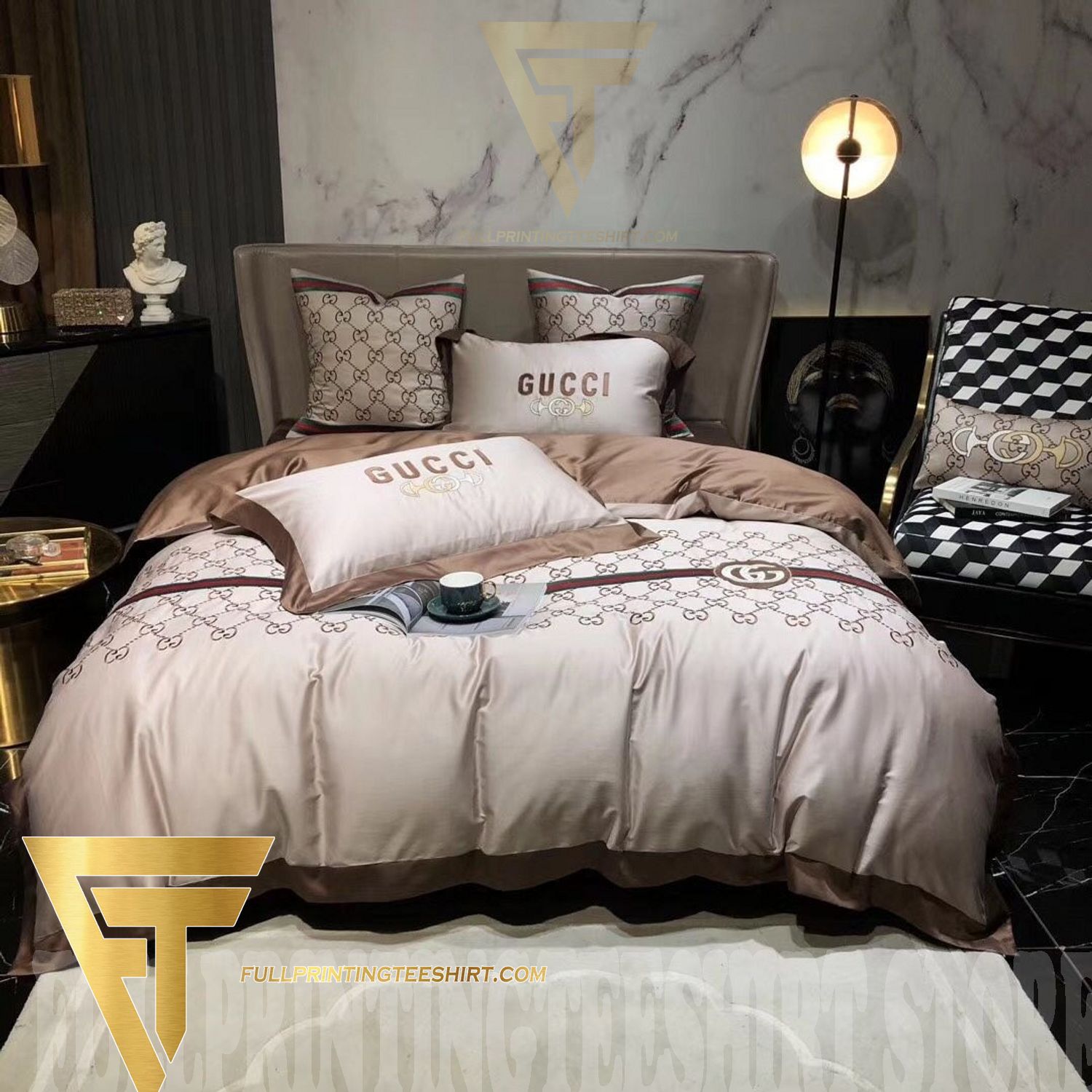 Top-selling item] Gucci Type 108 Luxury Brand Home Decor Duvet Cover  Bedroom Sets