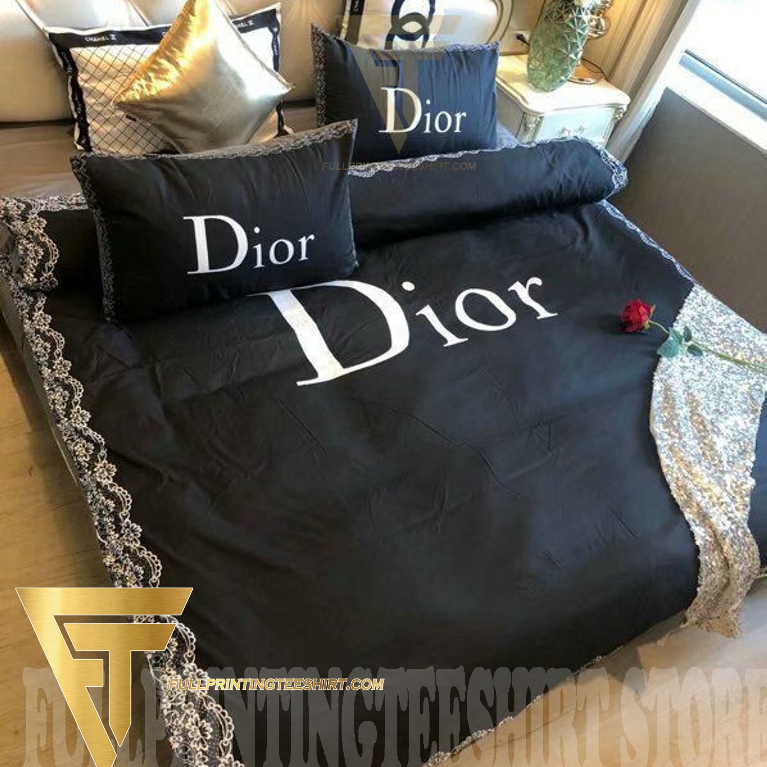Top-selling item] Luxury Christian Dior Brand Type 36 Bedding Sets Duvet  Cover Dior Bedroom Sets