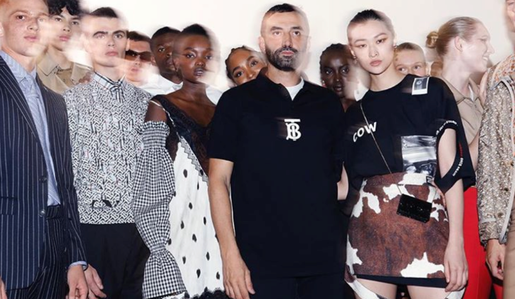 Riccardo Tisci returns to his fashion brand