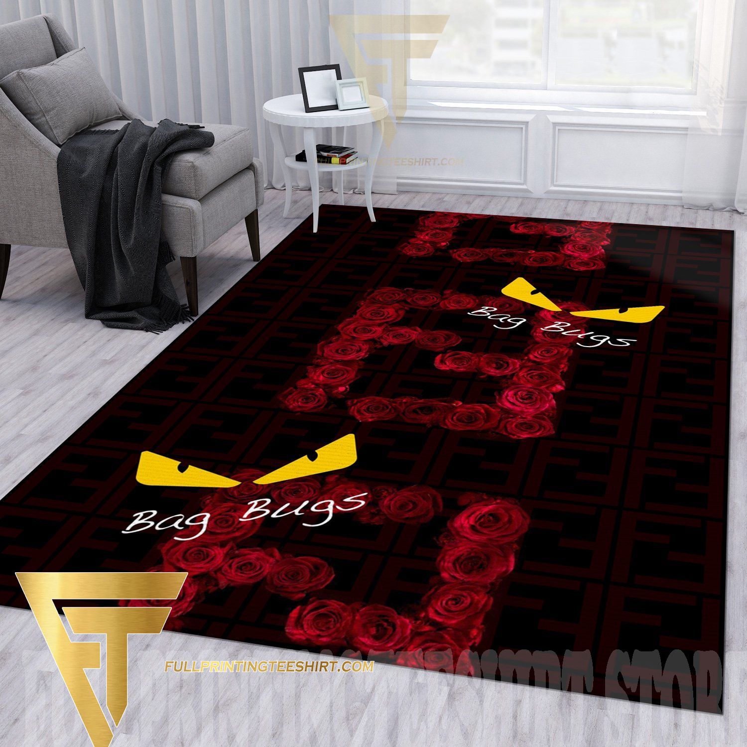Supreme Lv Red Carpet Rug