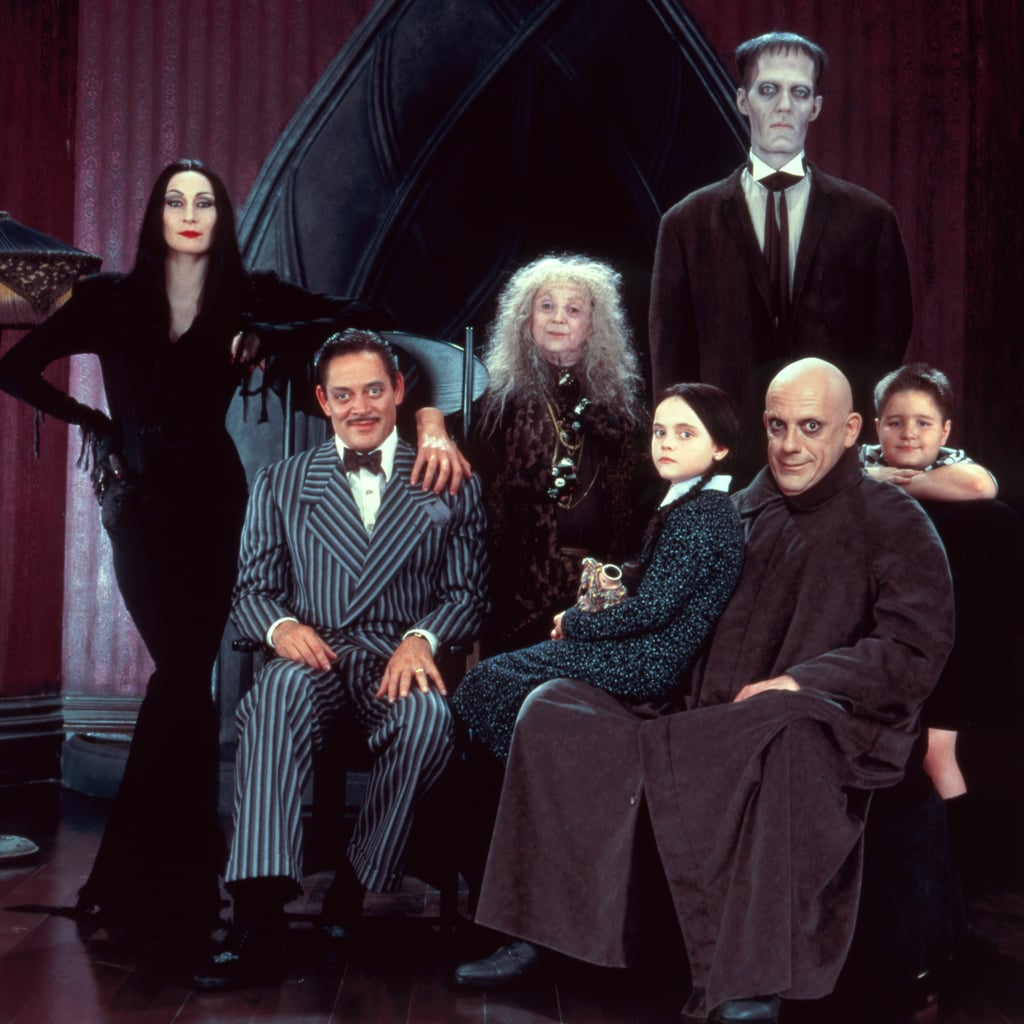 The Addams family movie fashion: classic gothic deadly seduction
