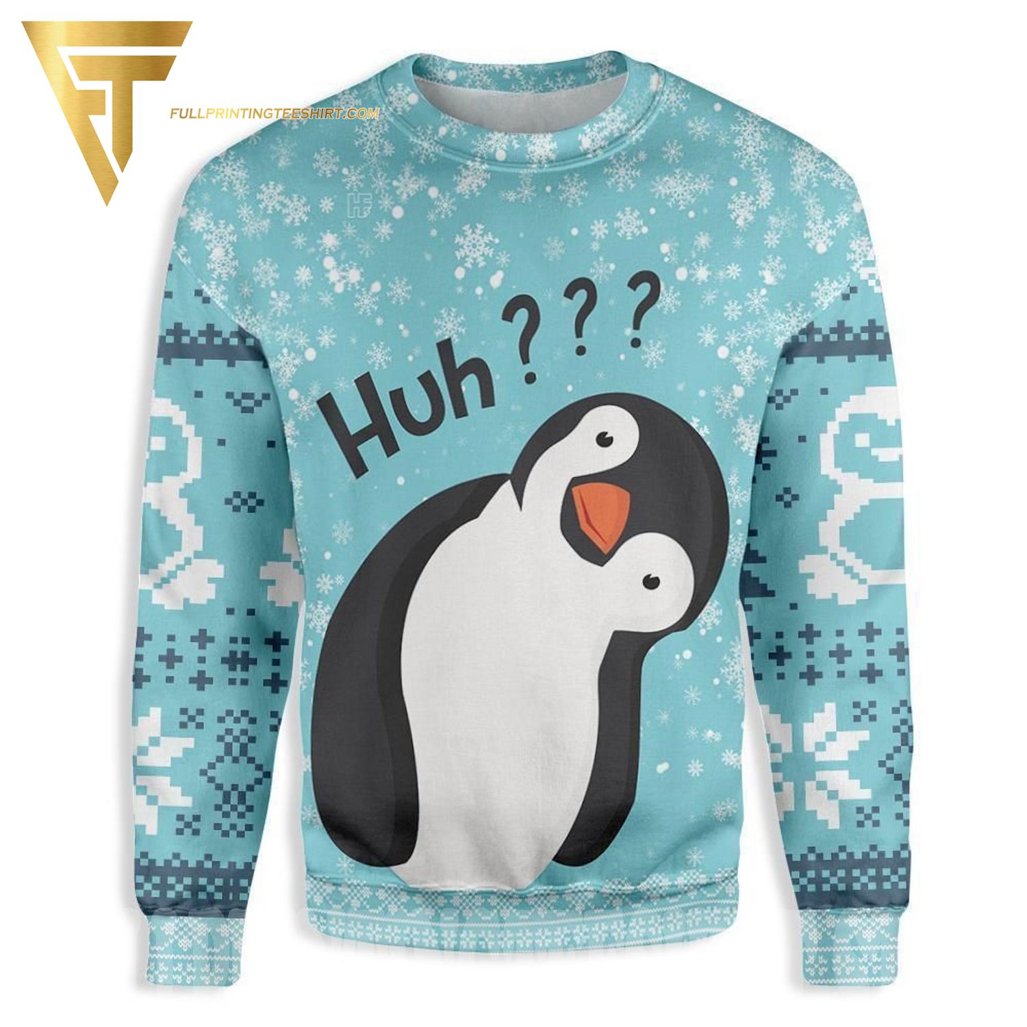 Cute Penguin Christmas Gift Ugly Christmas Sweater
