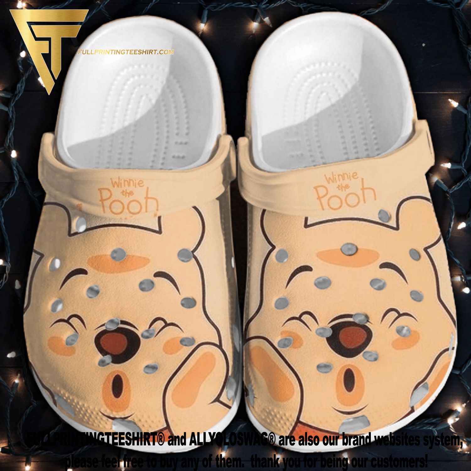 New Merch: Winnie the Pooh Crocs, crew beck and socks. Are you getting, crocs