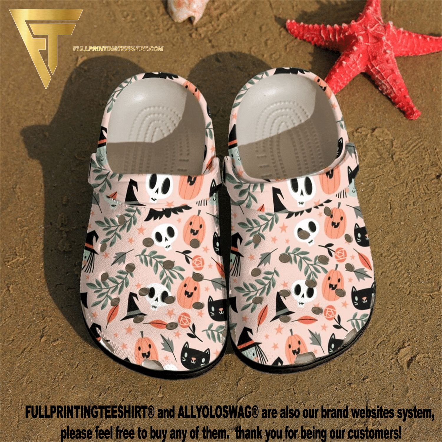 Cat Crocs - Cat Marine Personalized Crocs Clog Shoes For Men And Women