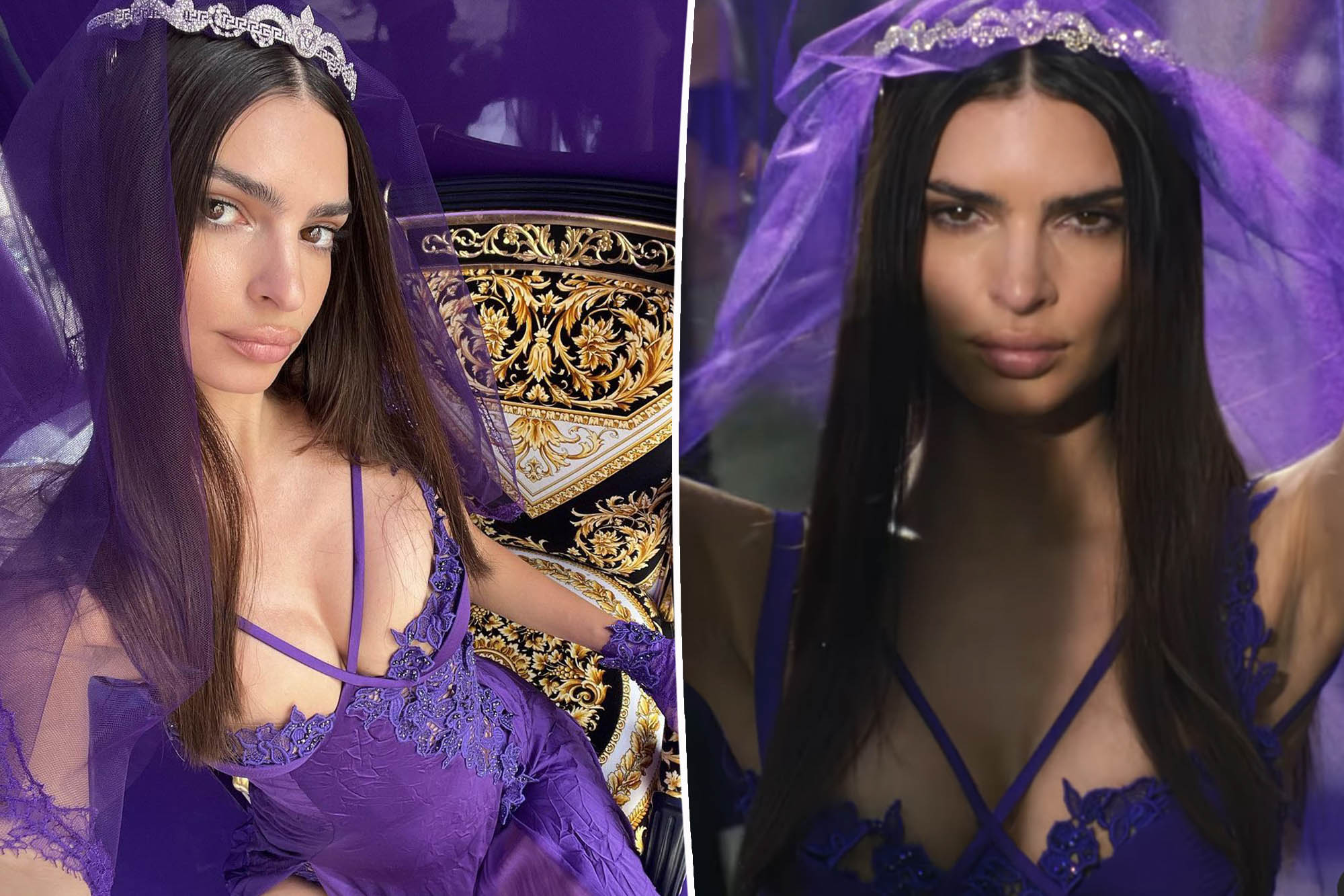 After the divorce, Emily Ratajkowski returned with a series of fashion campaigns