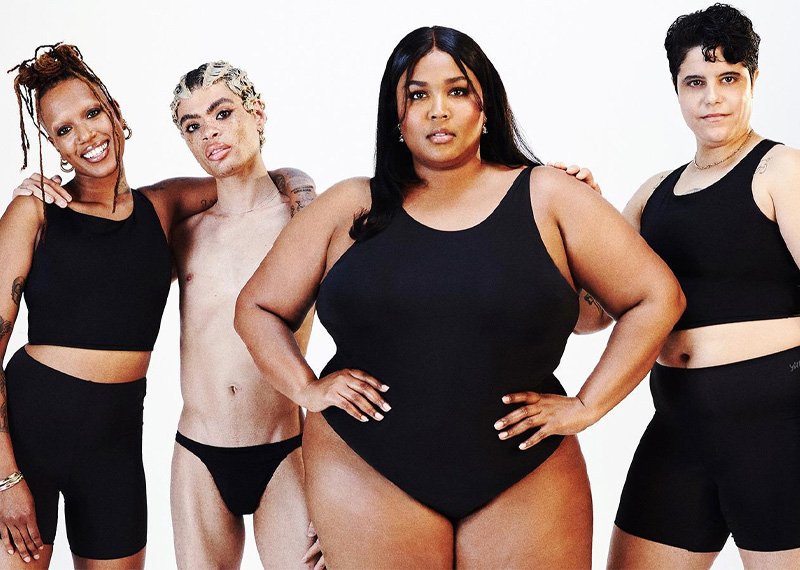 Voices advocating diversity of gender identities through Lizzo's defining clothing