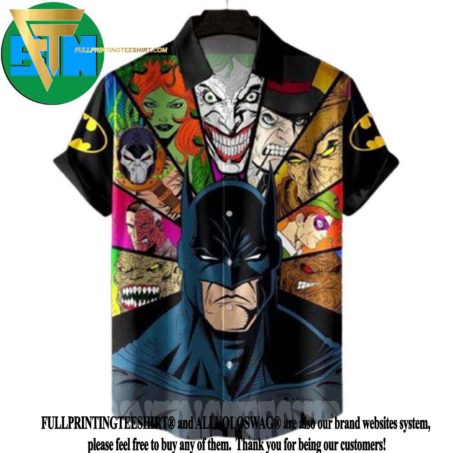 Top-selling Item] Batman Lovers Superhero DC Comics Tropical Beach Summer  Vibes Hawaiian Shirt