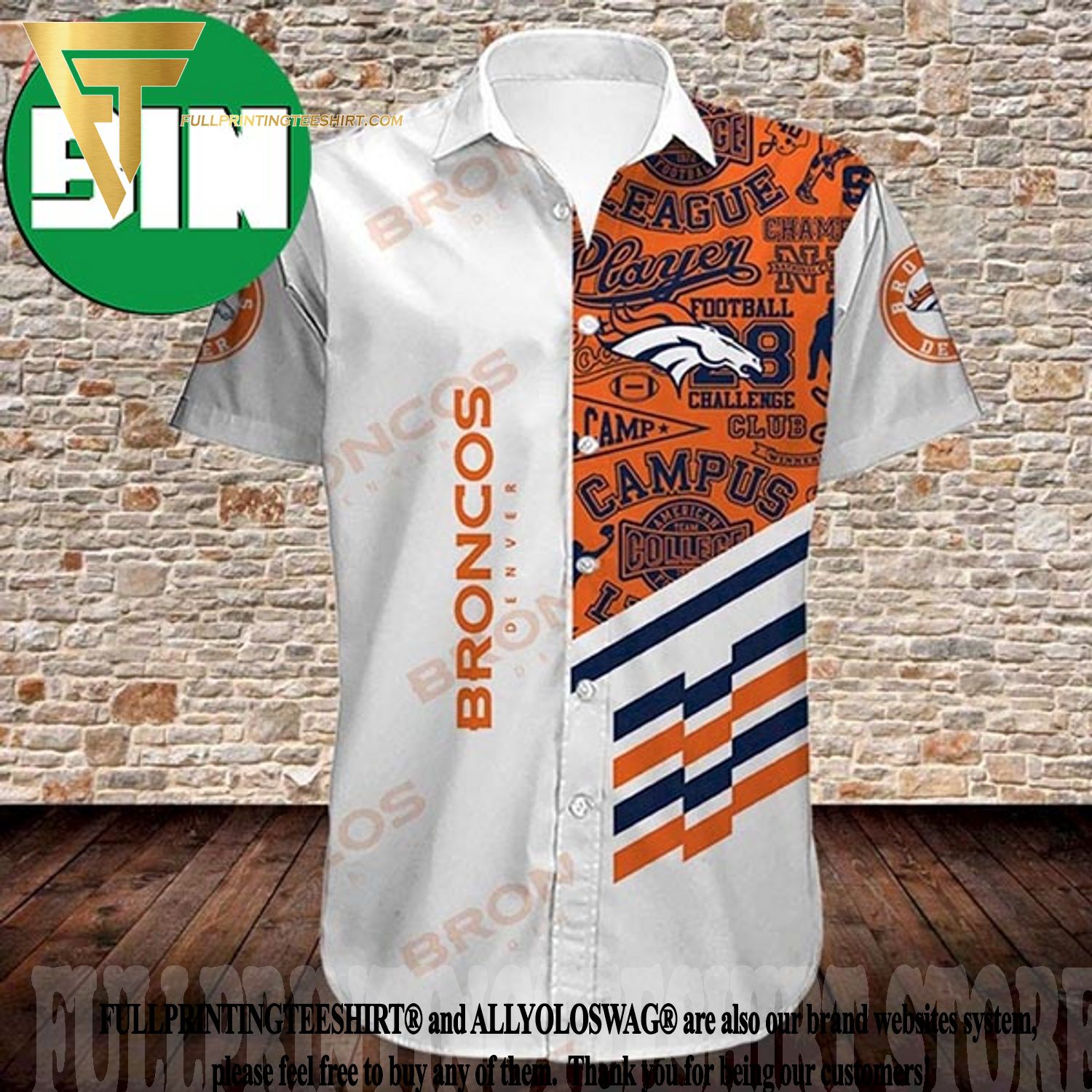 Top-selling Item] Denver Broncos Summer Vibes Hawaiian Shirt
