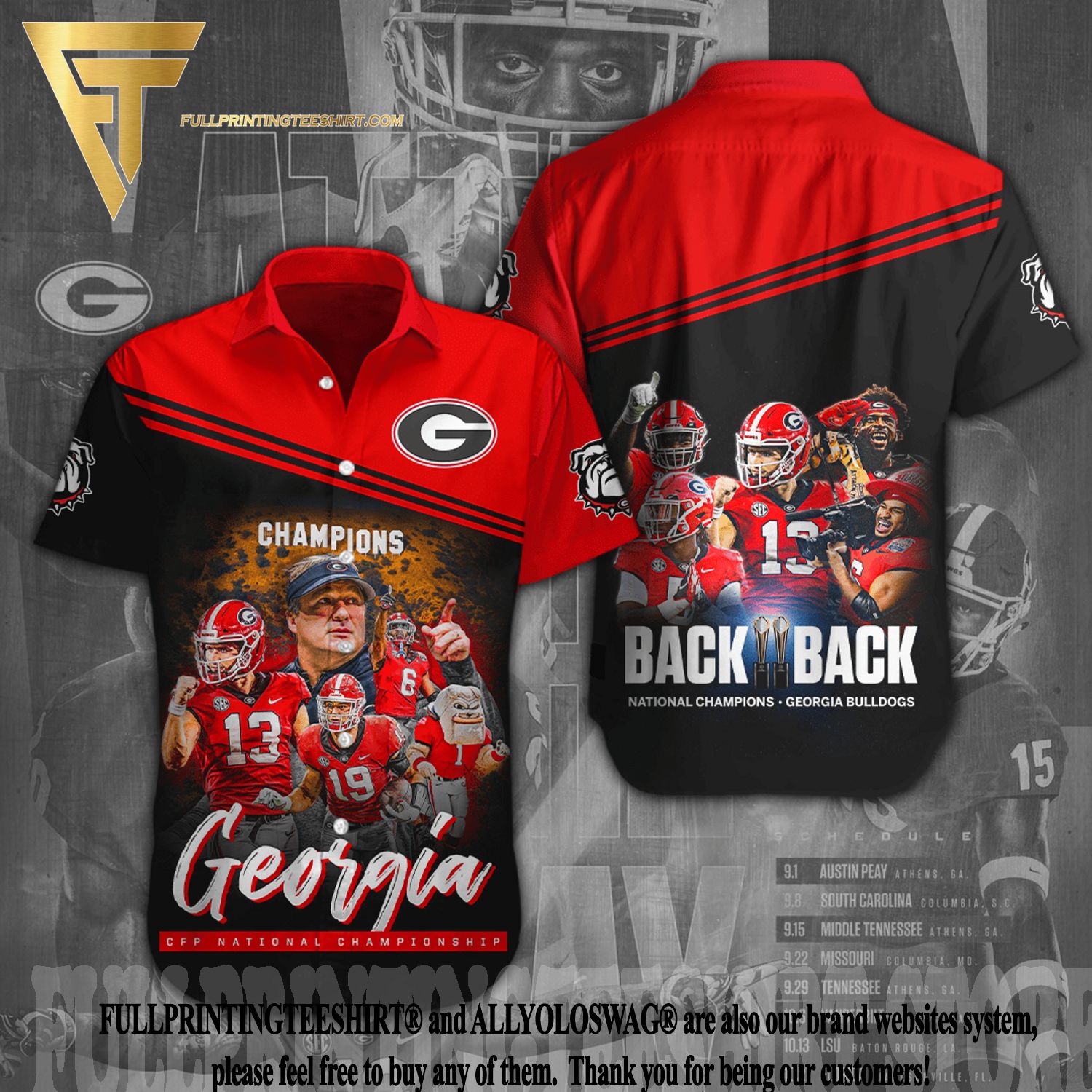 Georgia Bulldogs National Championship Shirt - Trends Bedding