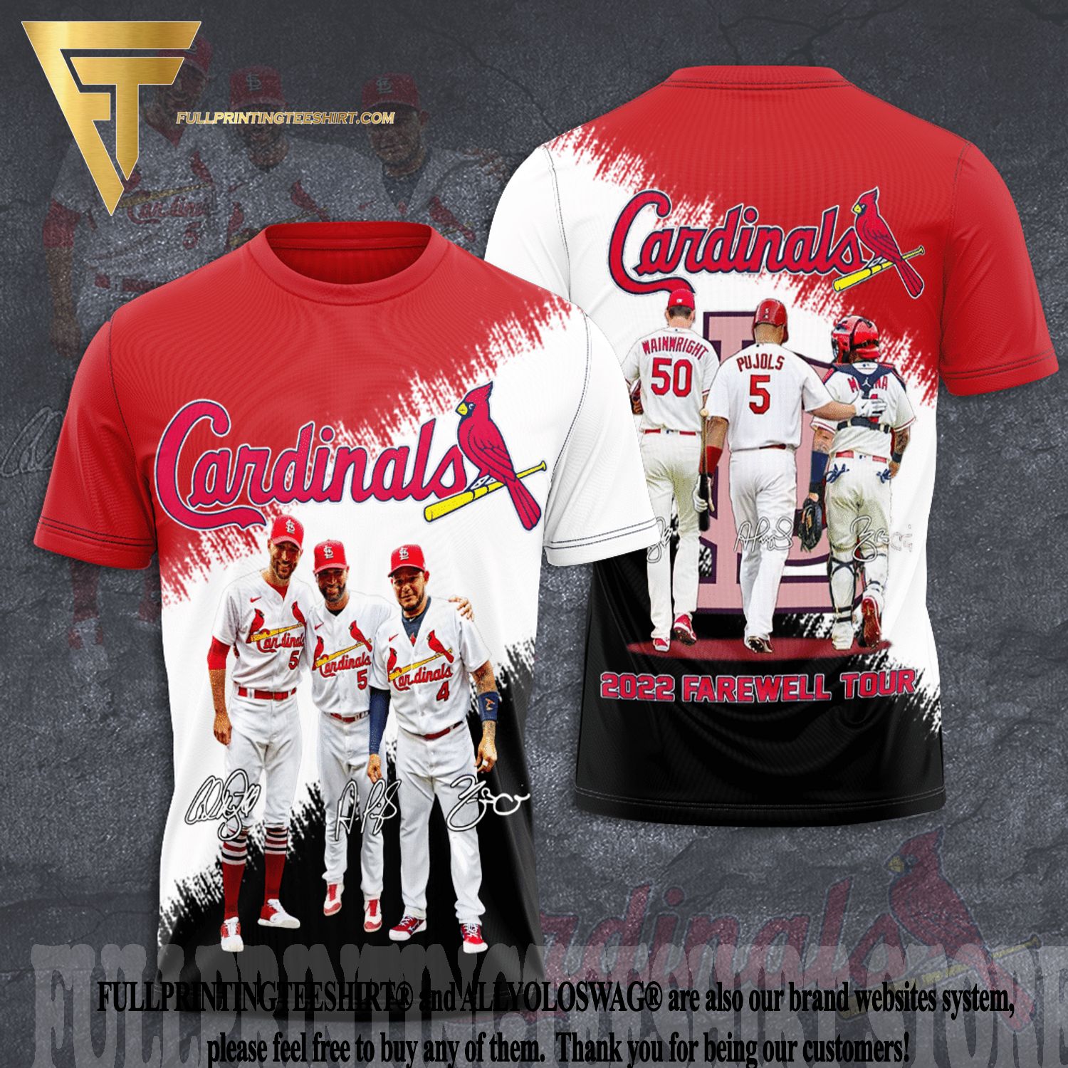 Top-selling Item] St Louis Cardinals Best Combo All Over Print Shirt