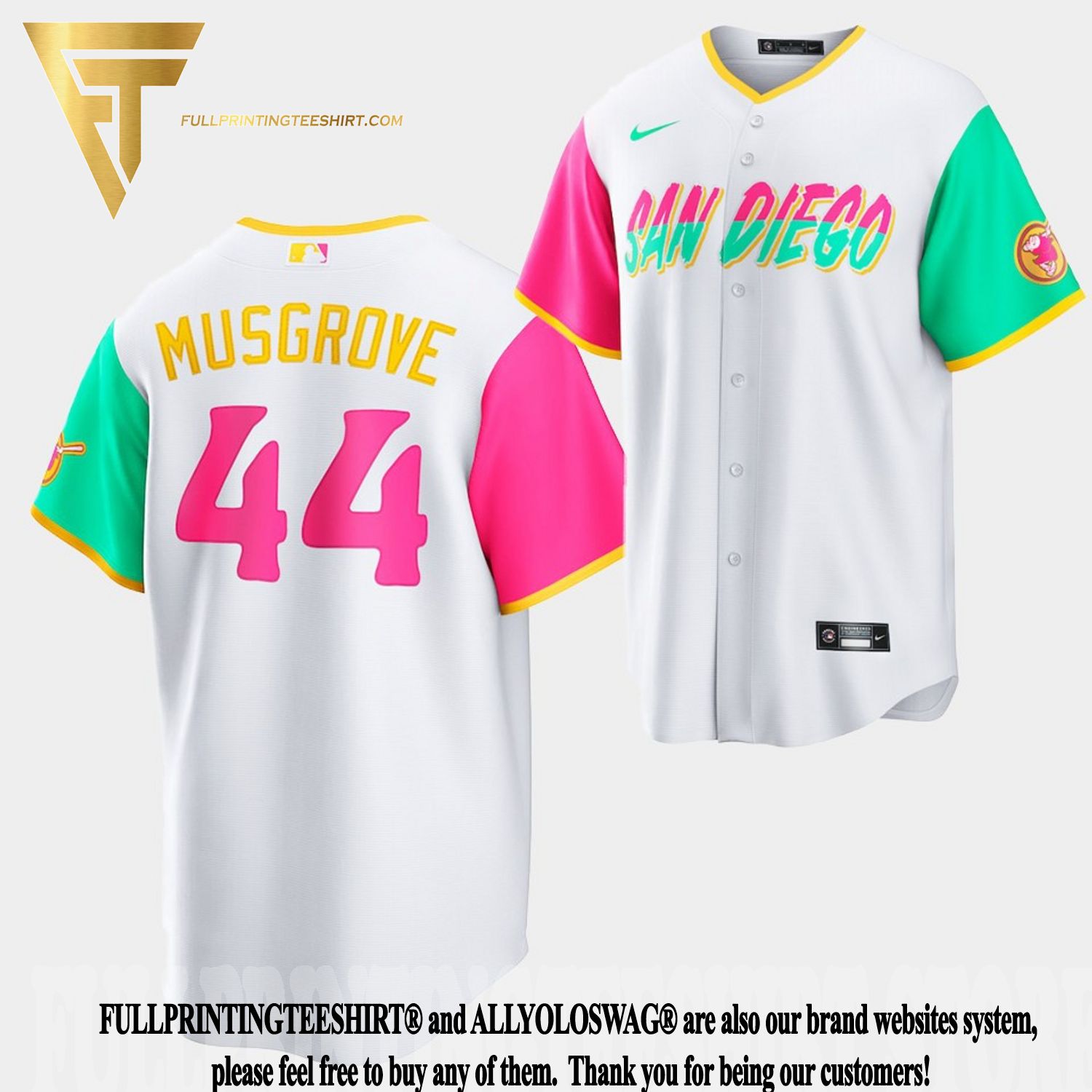 padres pink and green jersey