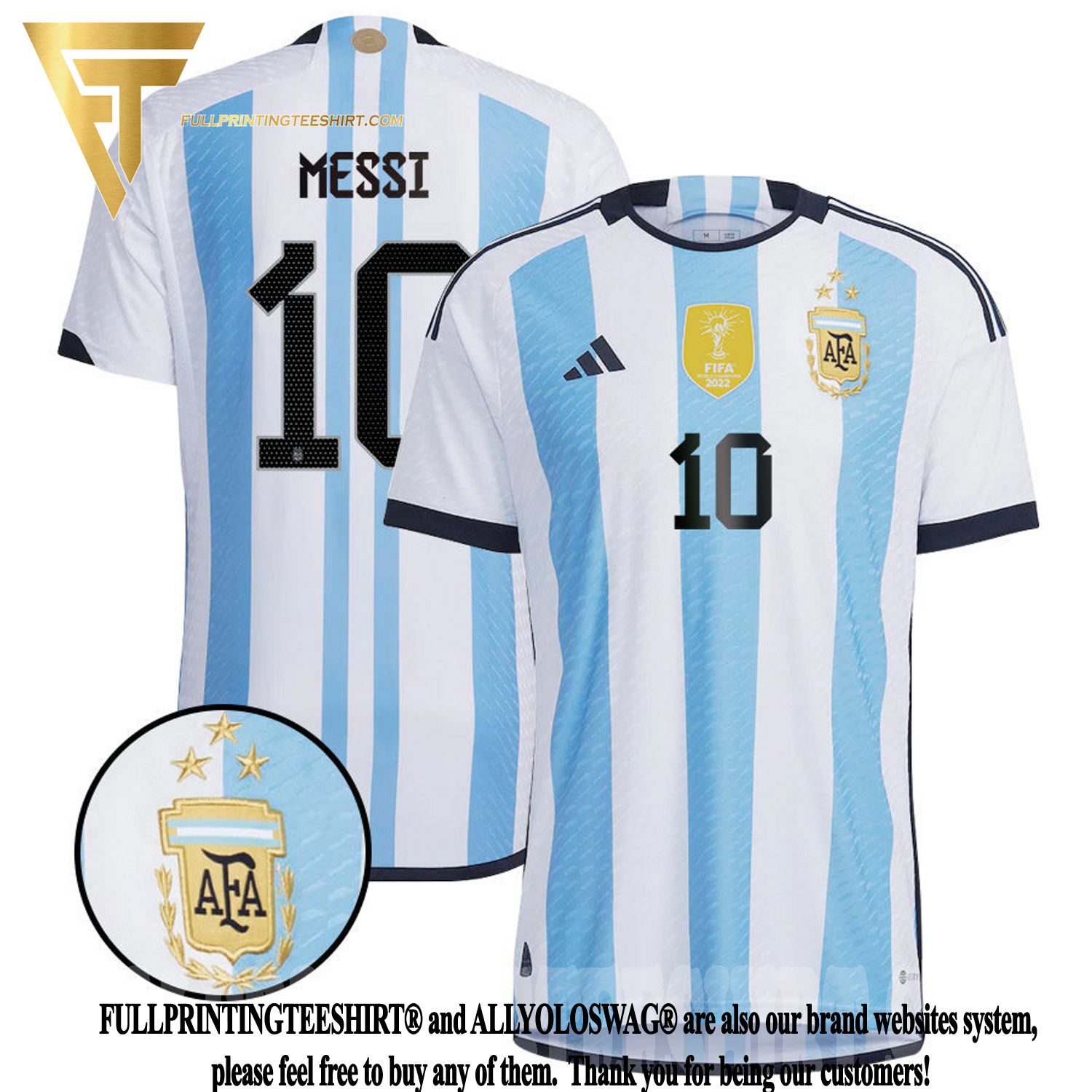 messi argentina jersey men