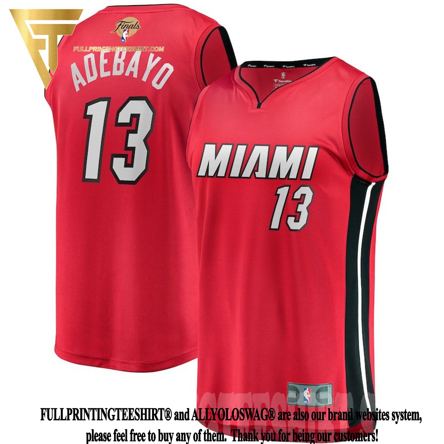 Bam Ado Nike Miami Mashup Vol. 2 Name & Number Tee – Miami HEAT Store