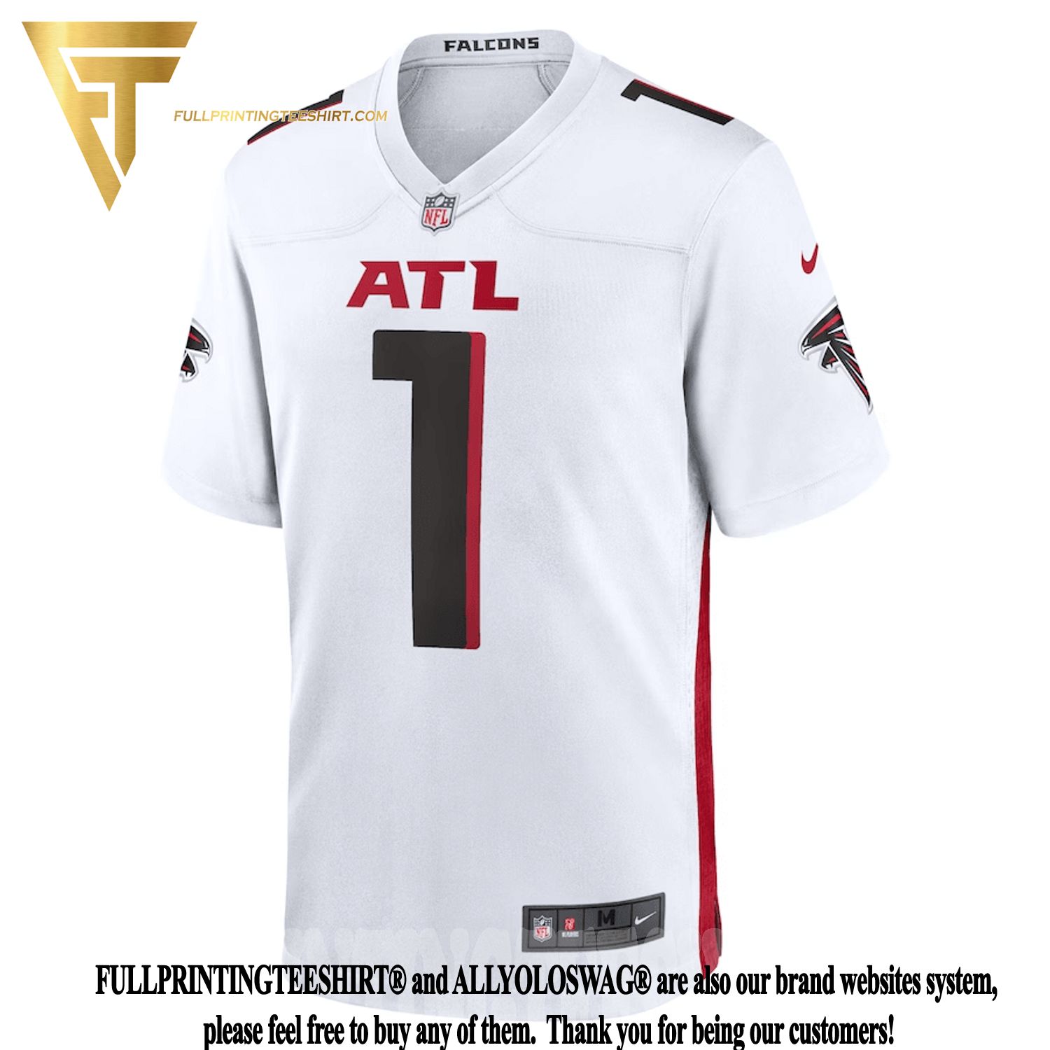 Top-selling Item] Bijan Robinson Atlanta Falcons 2023 NFL Draft First Round  Pick Game 3D Unisex Jersey - White