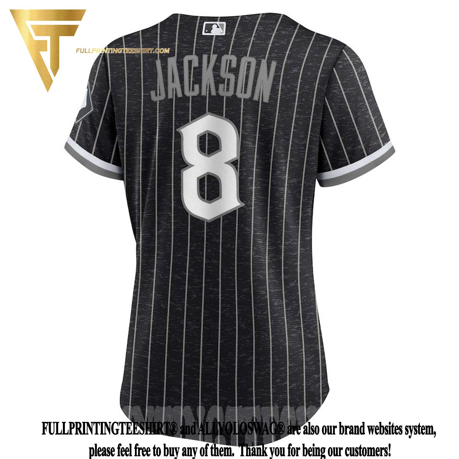 Top-selling Item] Bo Jackson 8 Chicago White Sox City Connect