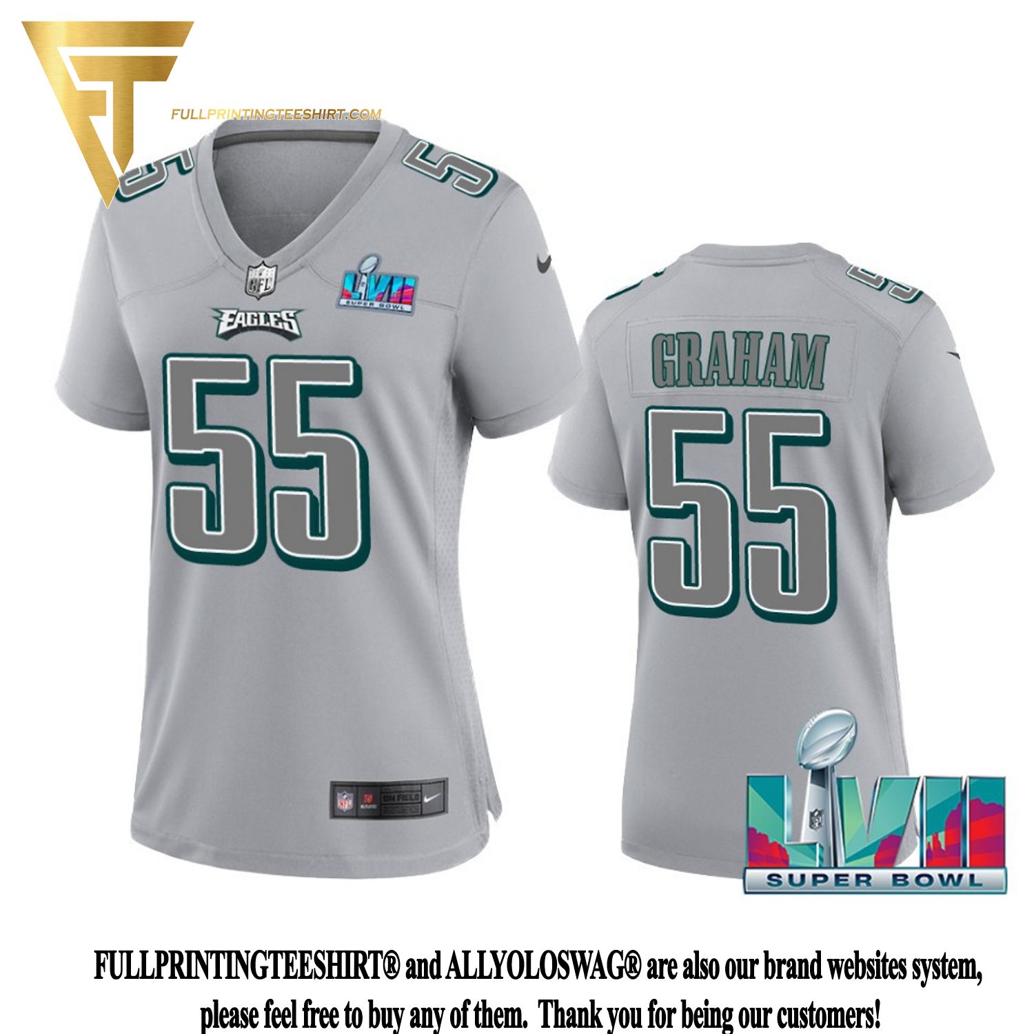 eagles 55 jersey