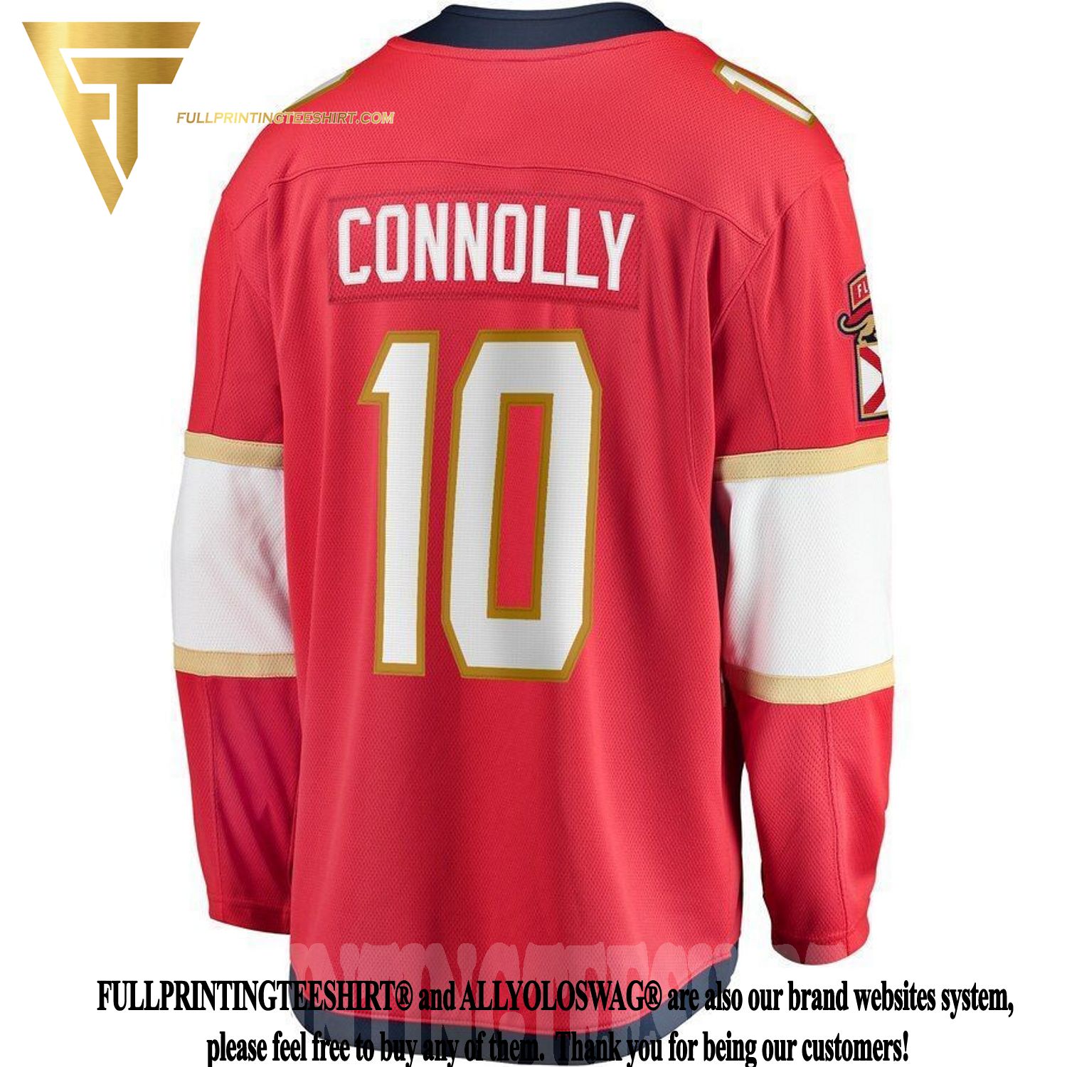 Top-selling Item] Brett Connolly Florida Panthers Team Color