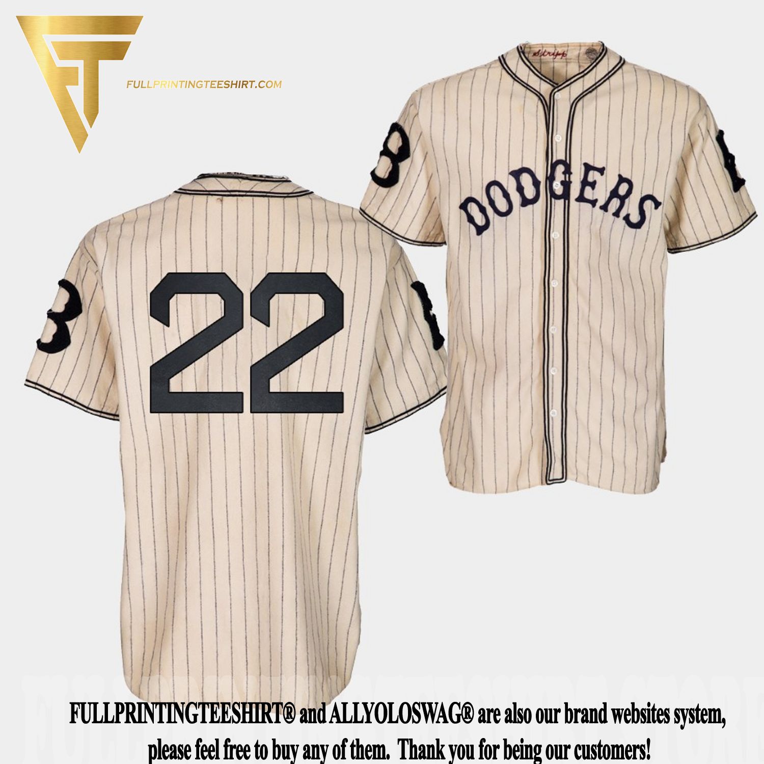 dodgers jersey 22