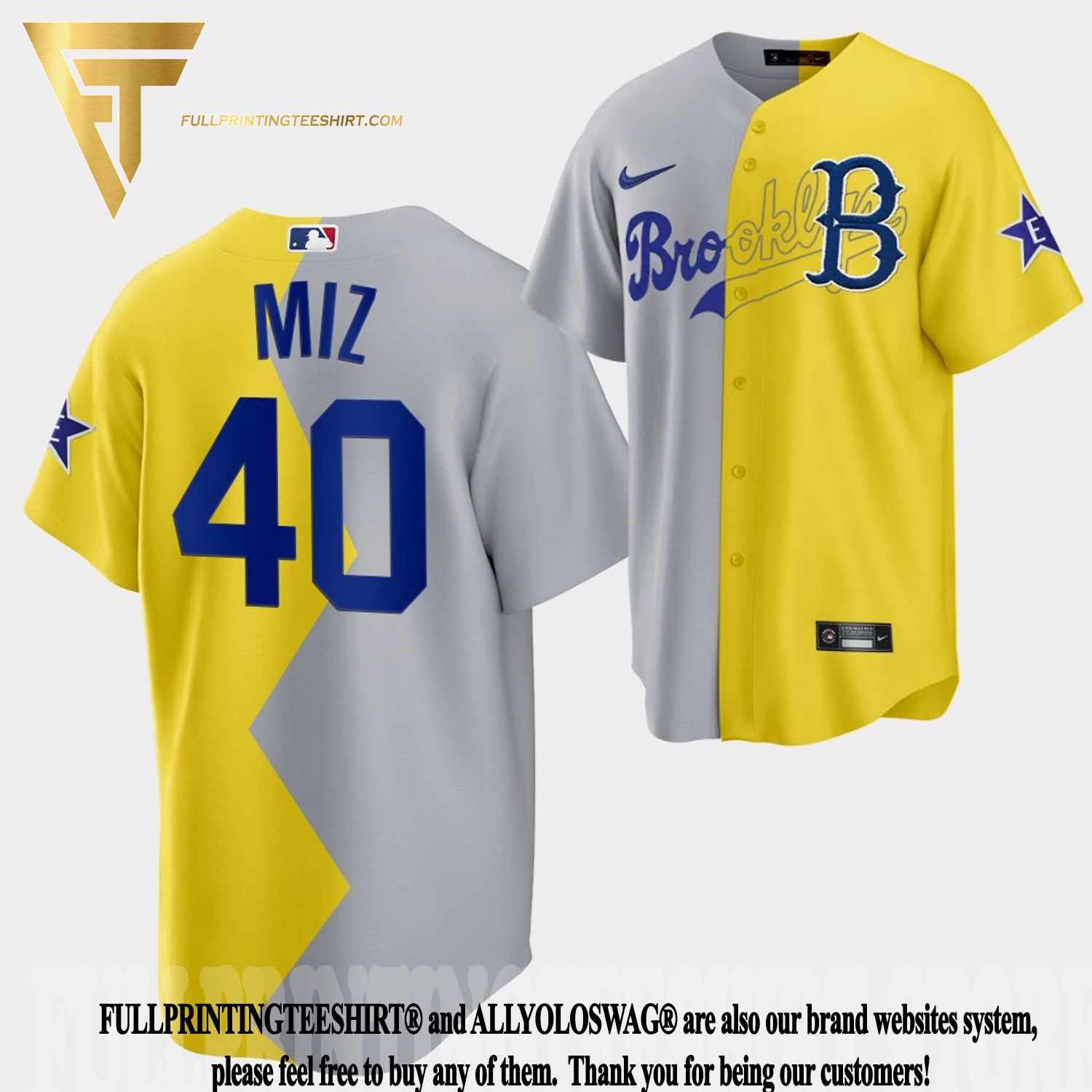 Top-selling Item] Brooklyn Dodgers The Miz 2022-23 All-Star