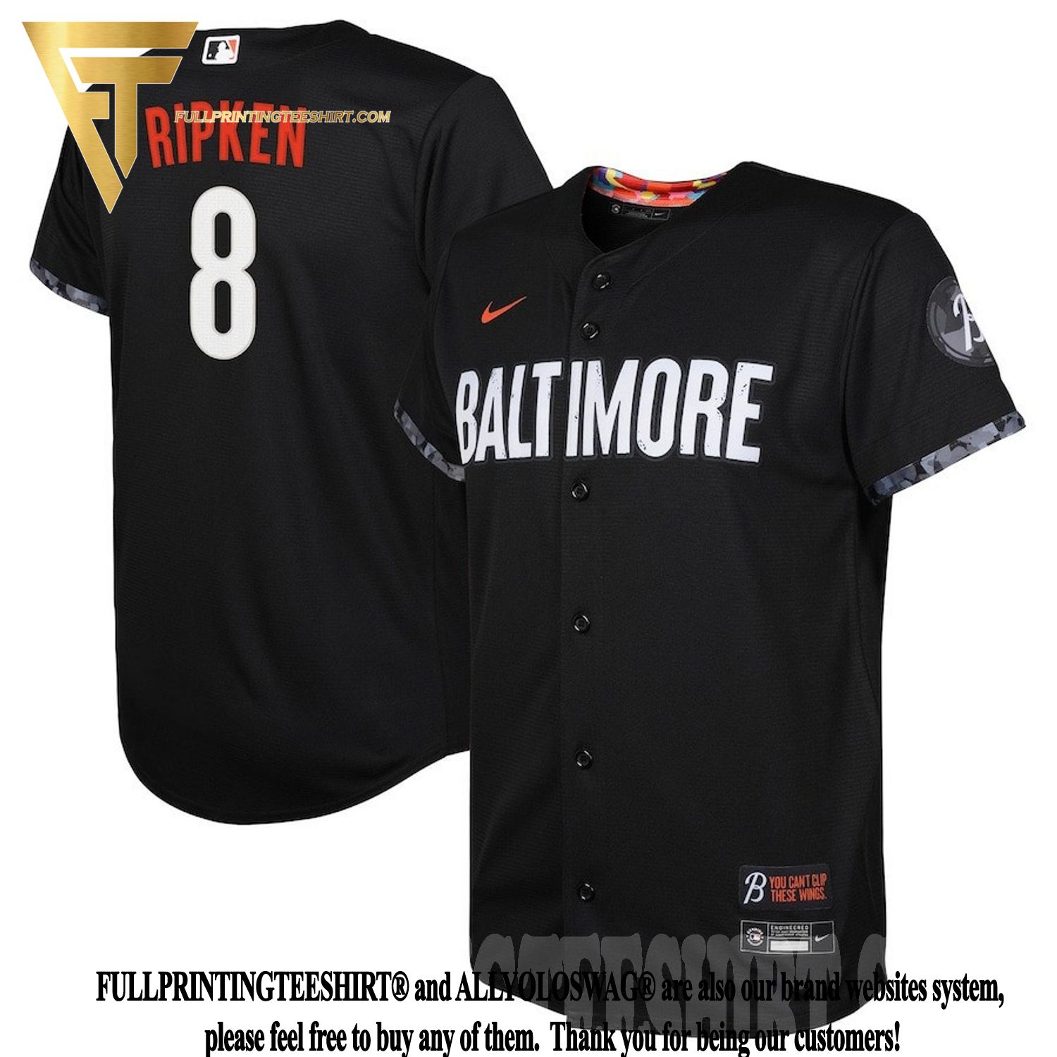 Top-selling Item] Cal Ripken 8 Jr Baltimore Orioles Gray Road 3D