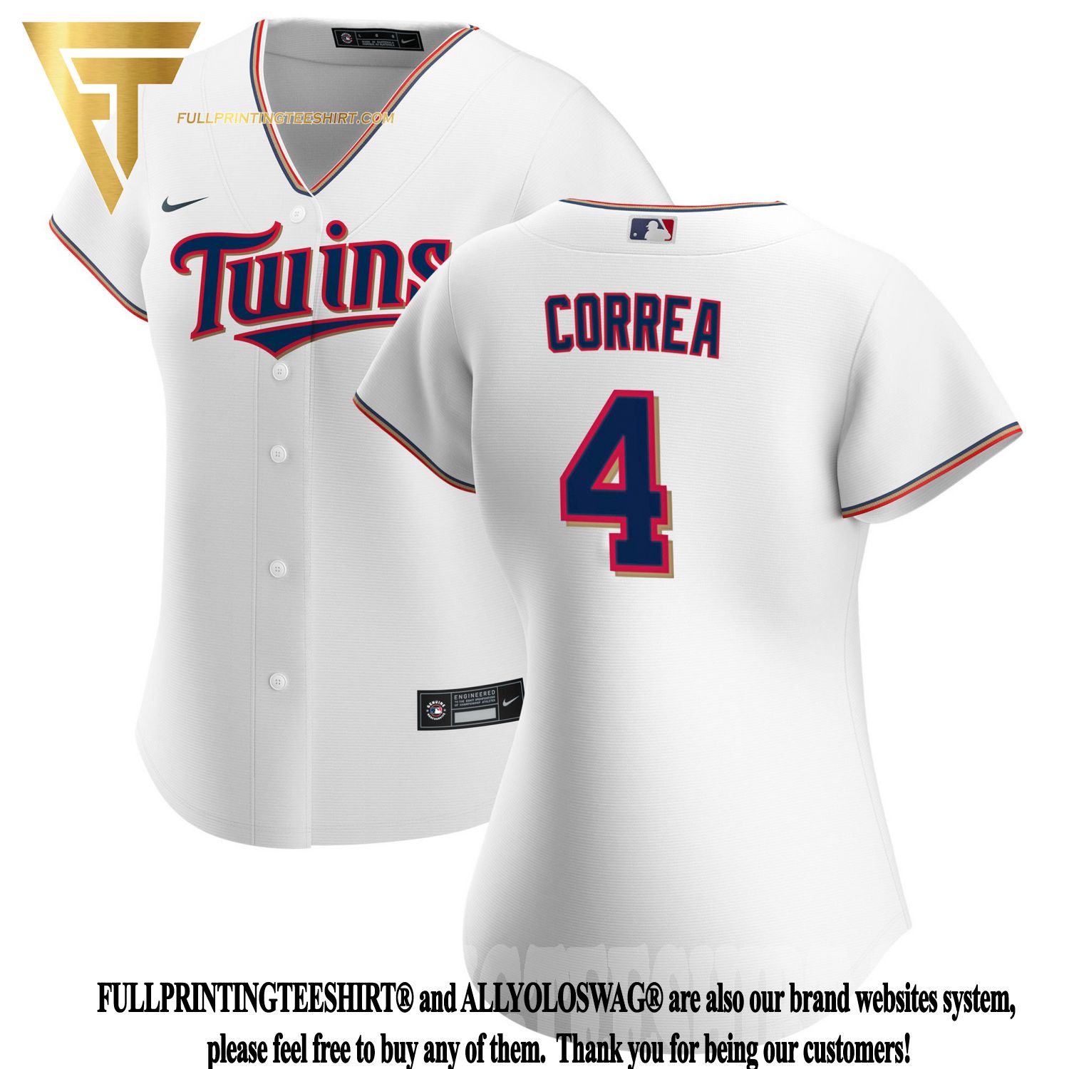 Top-selling Item] Carlos Correa 4 Minnesota Twins Player 3D Unisex