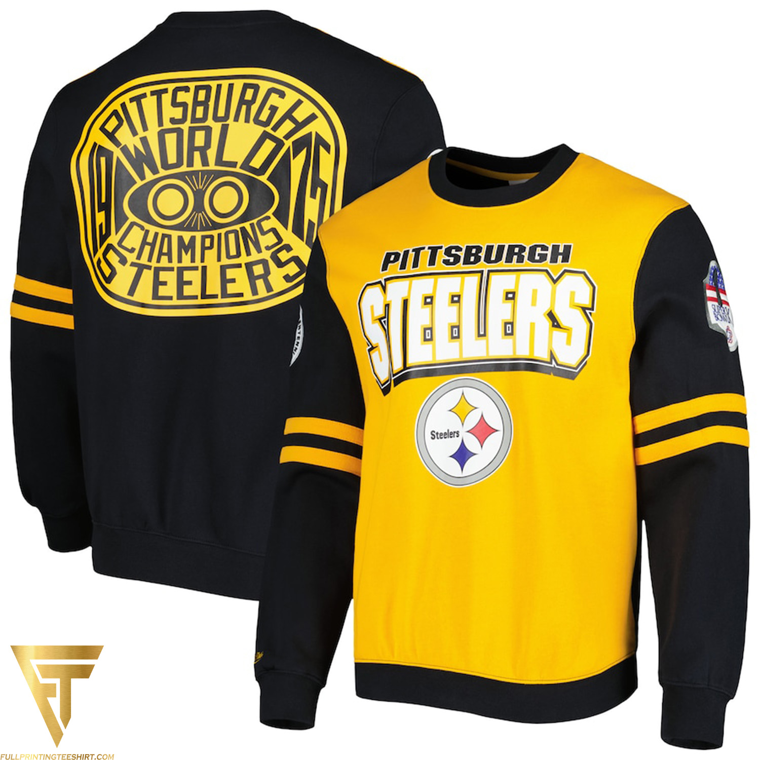 Black and Gold Resurgence The Pittsburgh Steelers' Thrilling Journey this Season and the Iconic Pittsburgh Steelers Sweatshirt