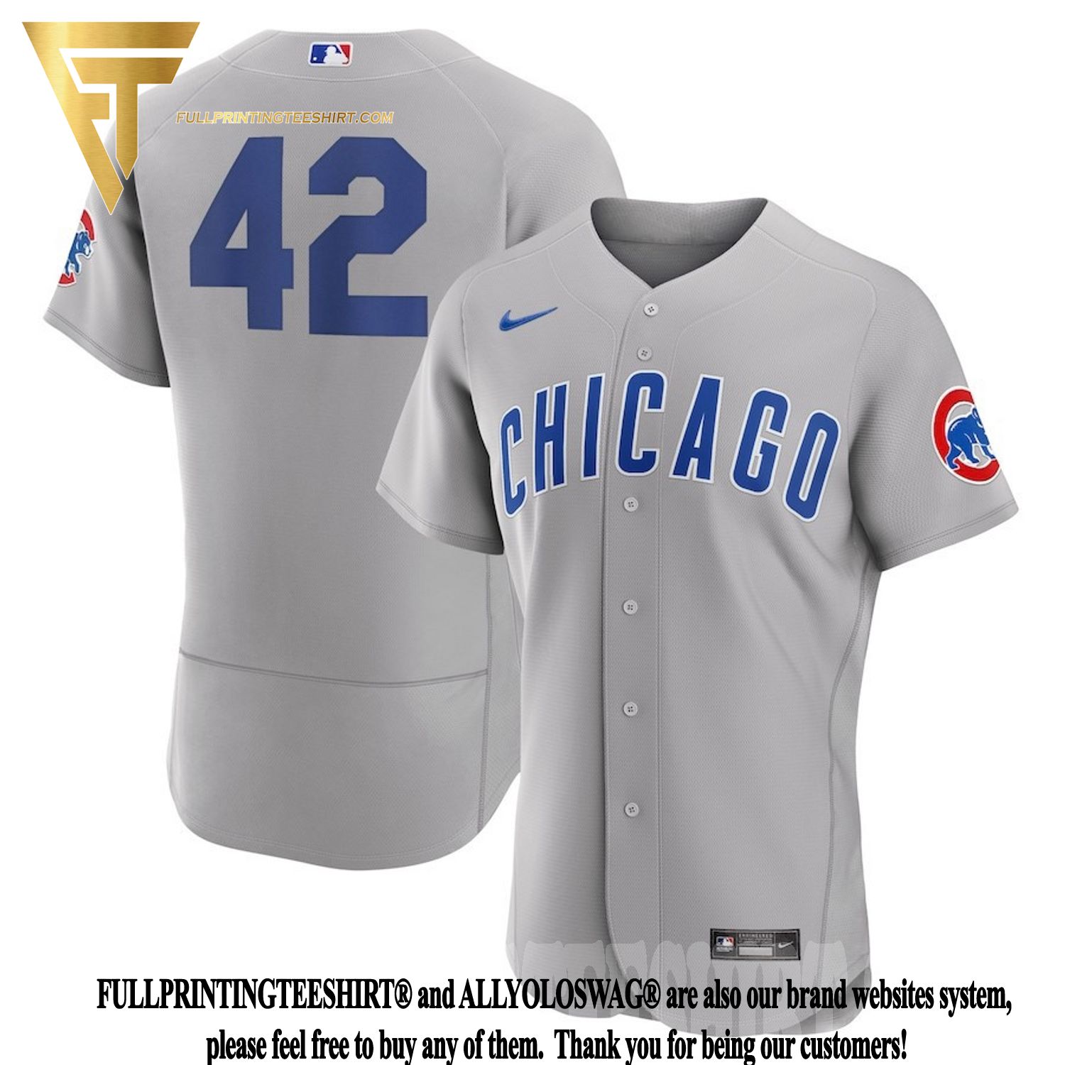 Top-selling Item] Chicago Cubs Cool Base Player 3D Unisex Jersey - Royal